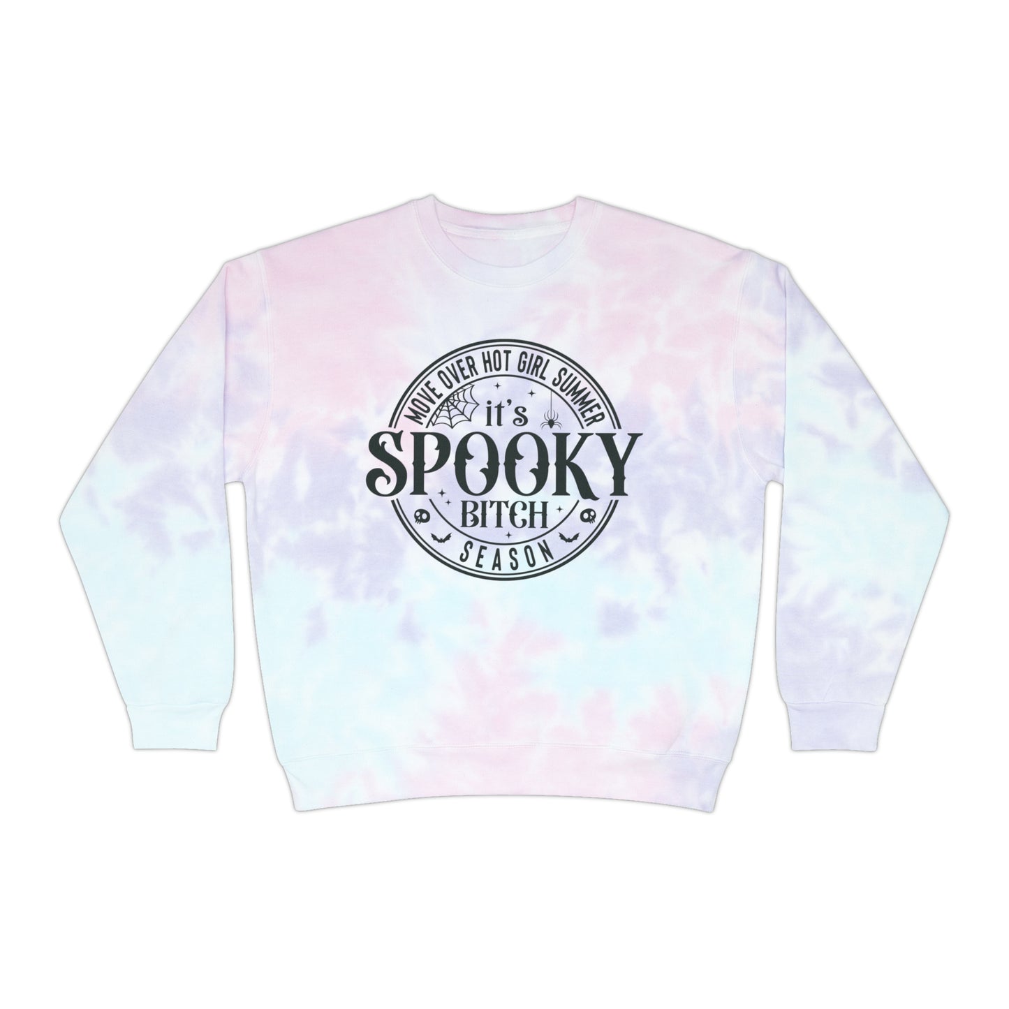  Halloween Enthusiasts: Whether you are searching for the 'ultimate Halloween sweatshirt', 'vibrant tie-dye Halloween fleece', or 'funny Halloween statement sweatshirt,' our product stands tall 