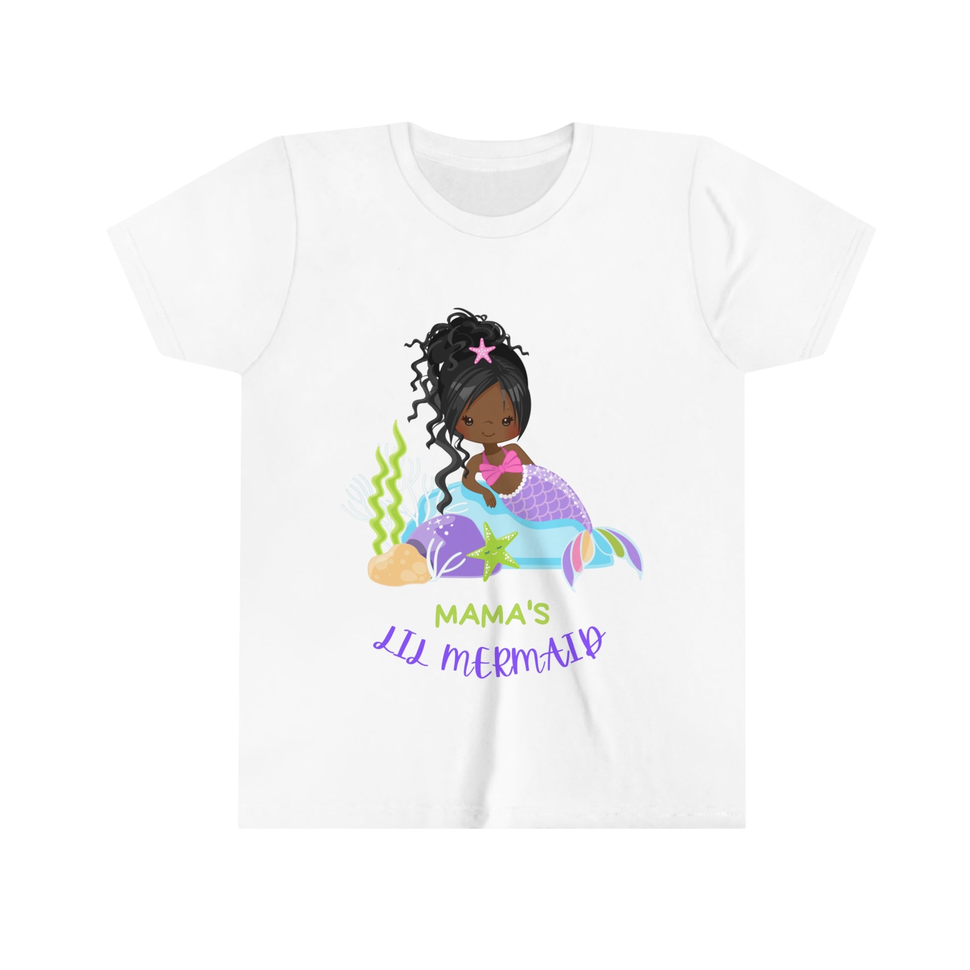 Girls Personalised Mermaid Hoodie, Girls Mermaid Shirt, Mermaid