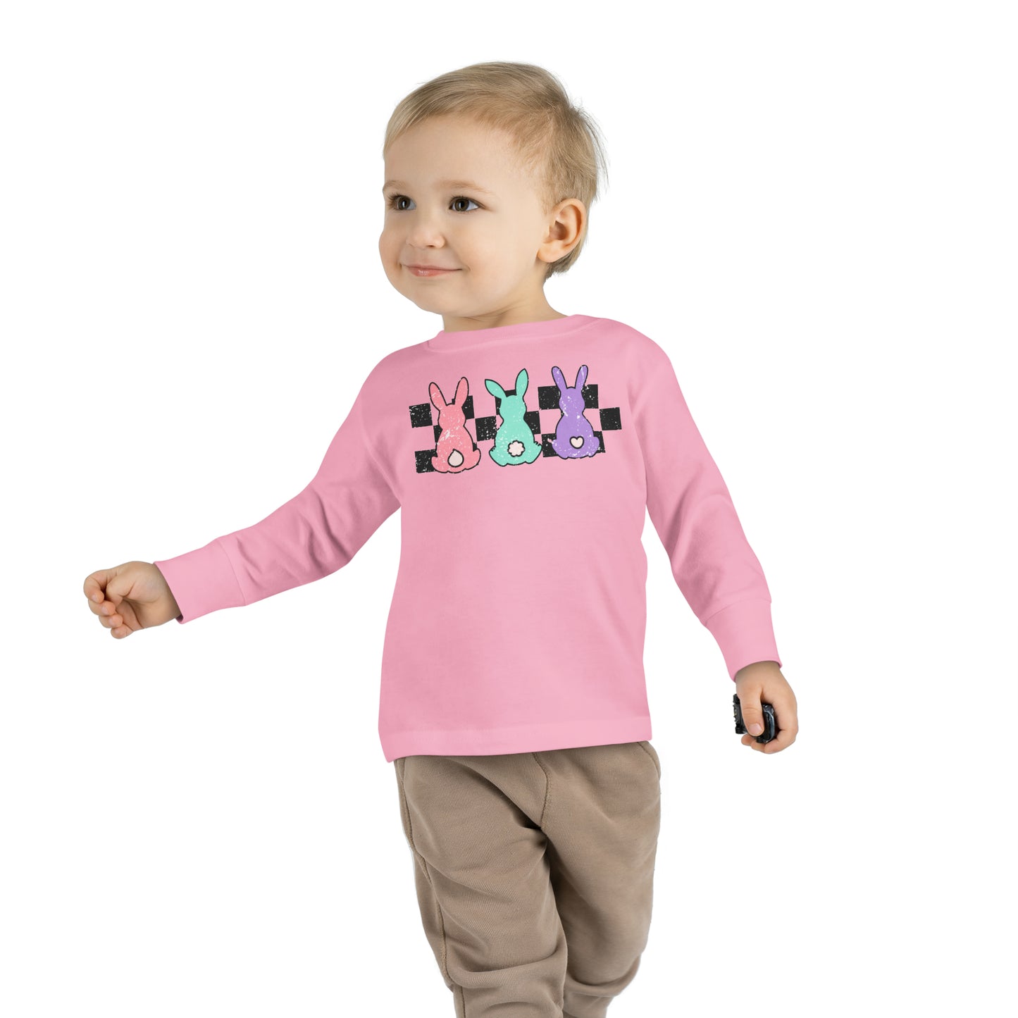 Easter Bunny Parade Toddler Long-Sleeve Shirt