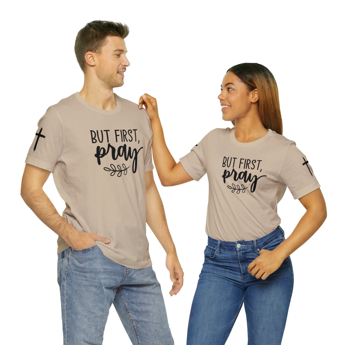 Faith-Based T-shirt | Prayer T-shirt with Sleeve Designs