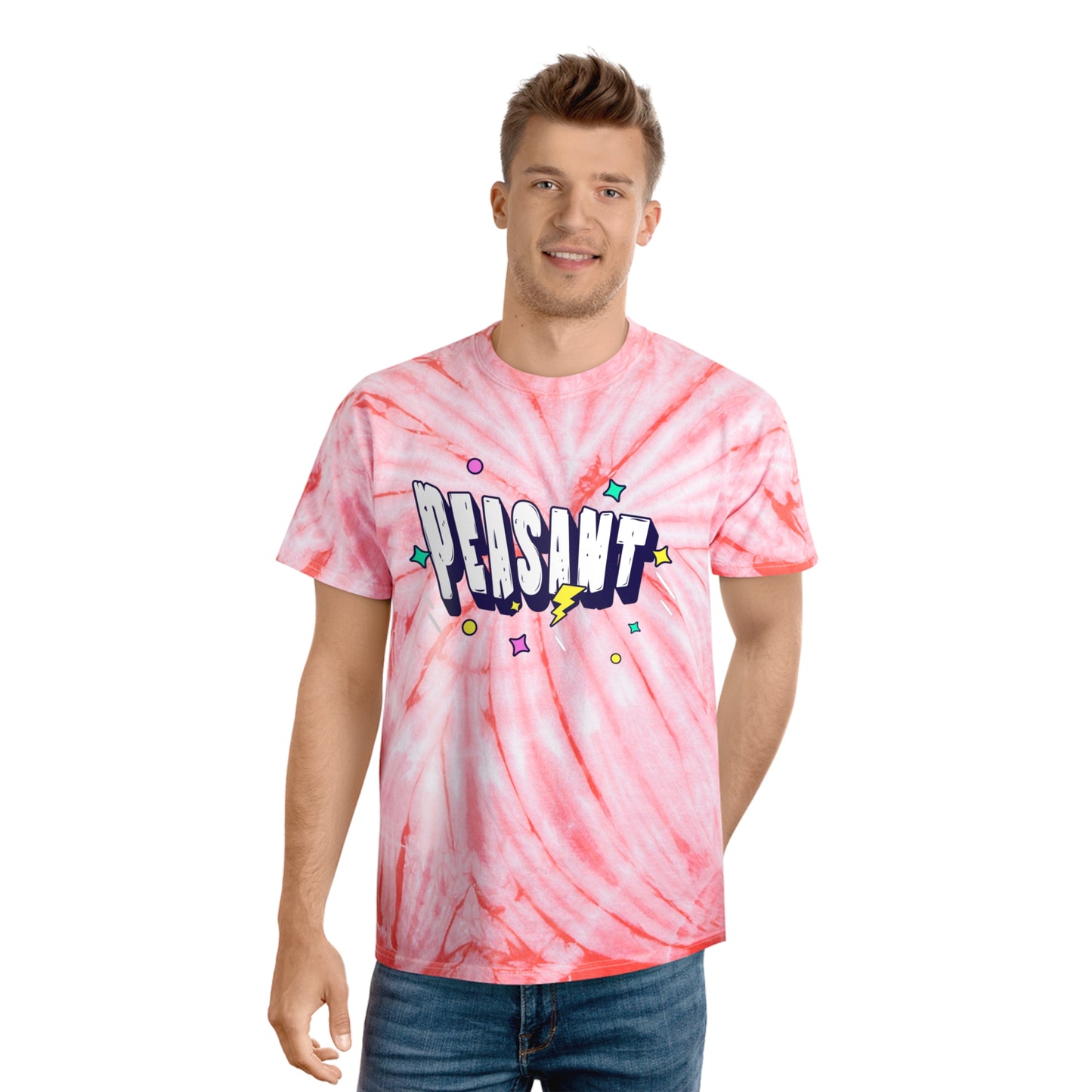 Peasant Sarcastic Funny Tie-Dye Tee, Cyclone Shirt