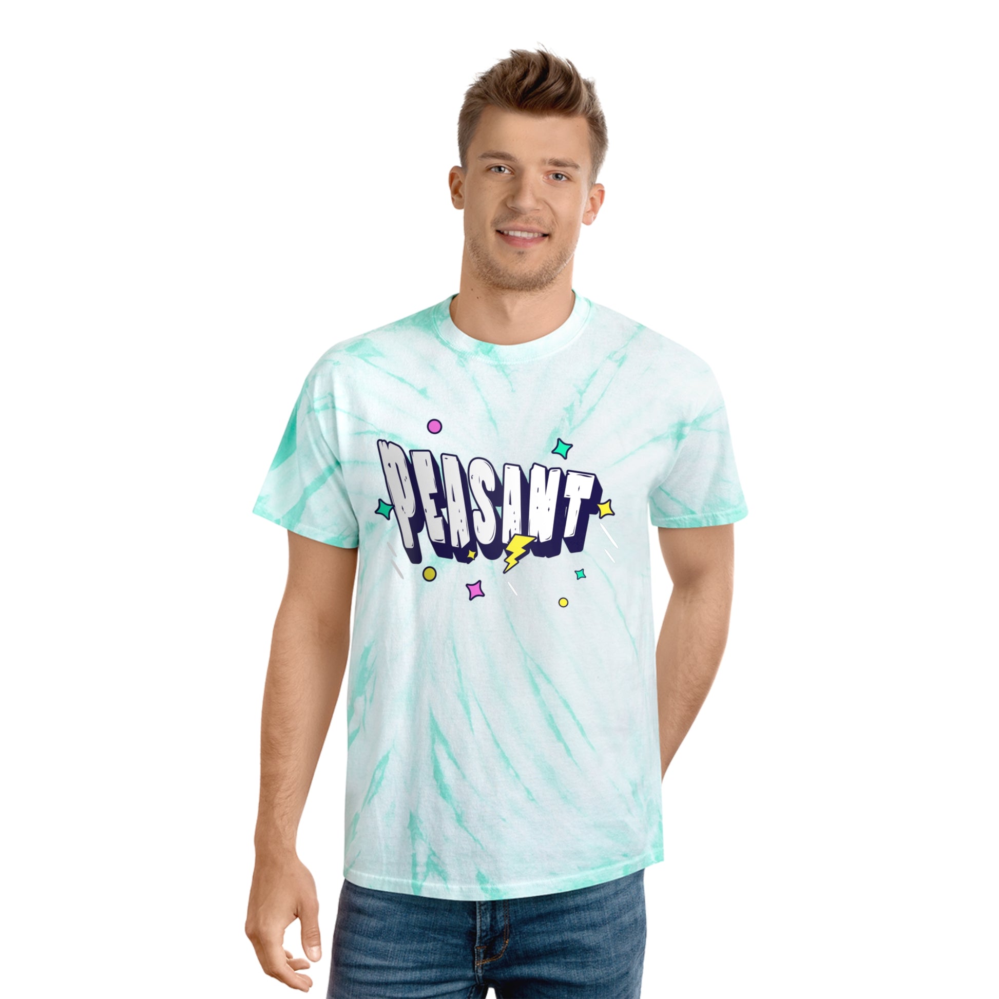 Peasant Sarcastic Funny Tie-Dye Tee, Cyclone Shirt