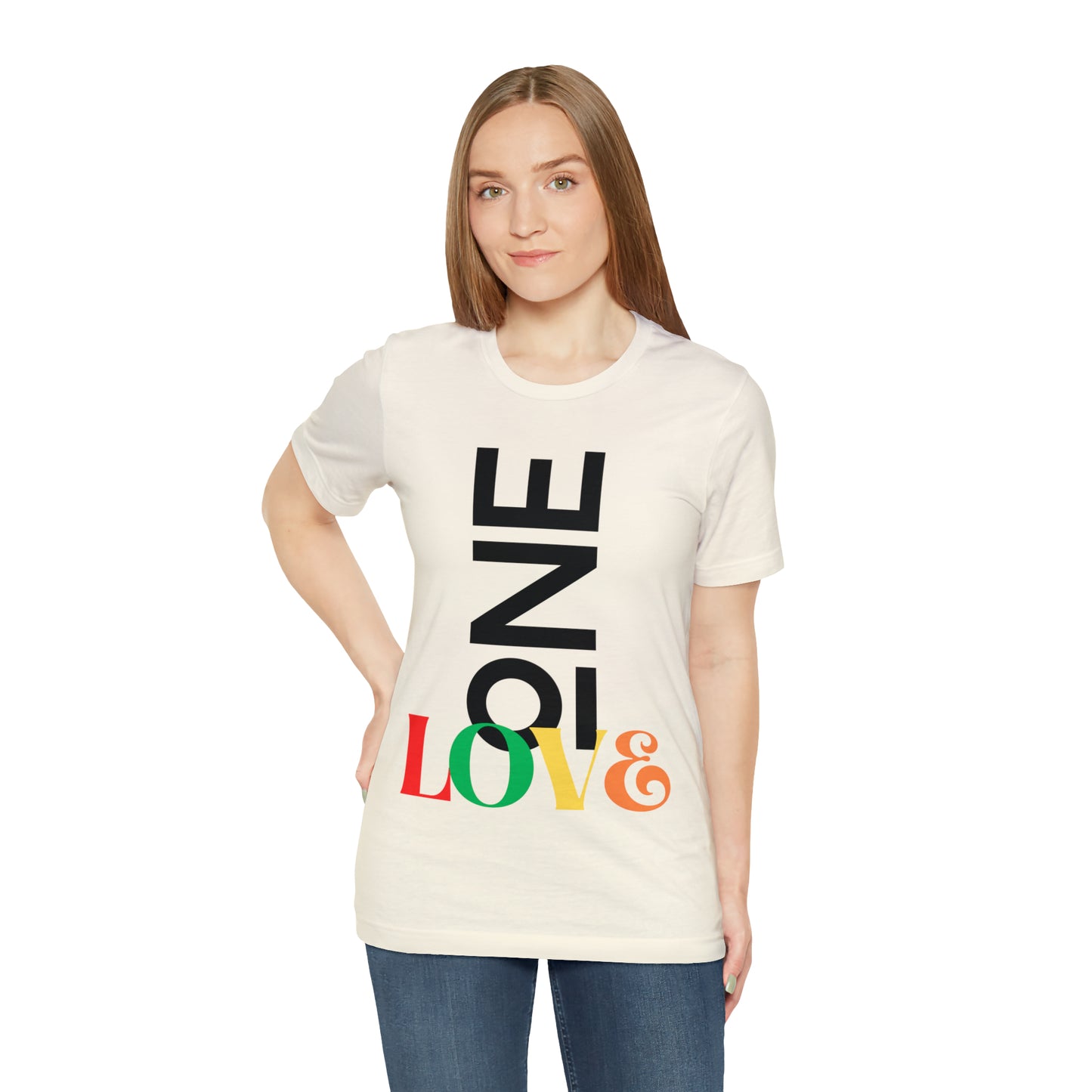 One Love! -  Soft Jersey T-Shirt - Brand63