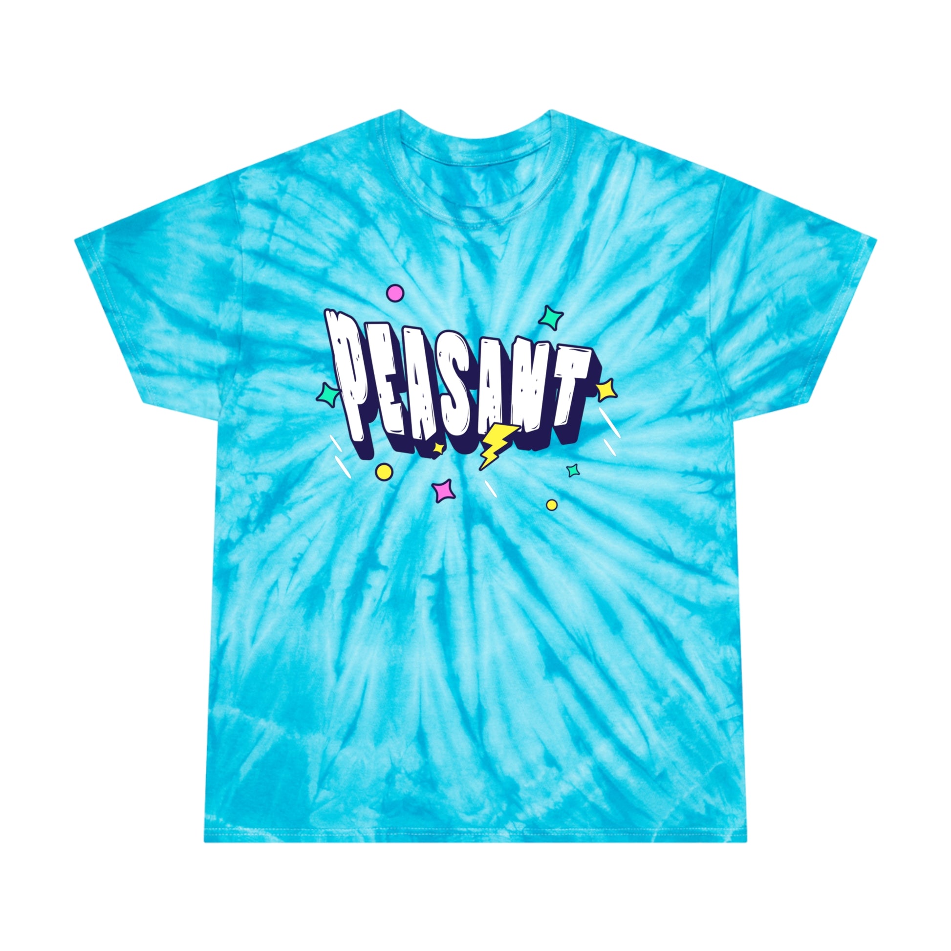 Peasant Sarcastic Funny Tie-Dye Tee, Cyclone Shirt