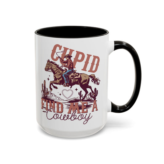 Western Mug Valentine's Day Cowboy Coffee Cup