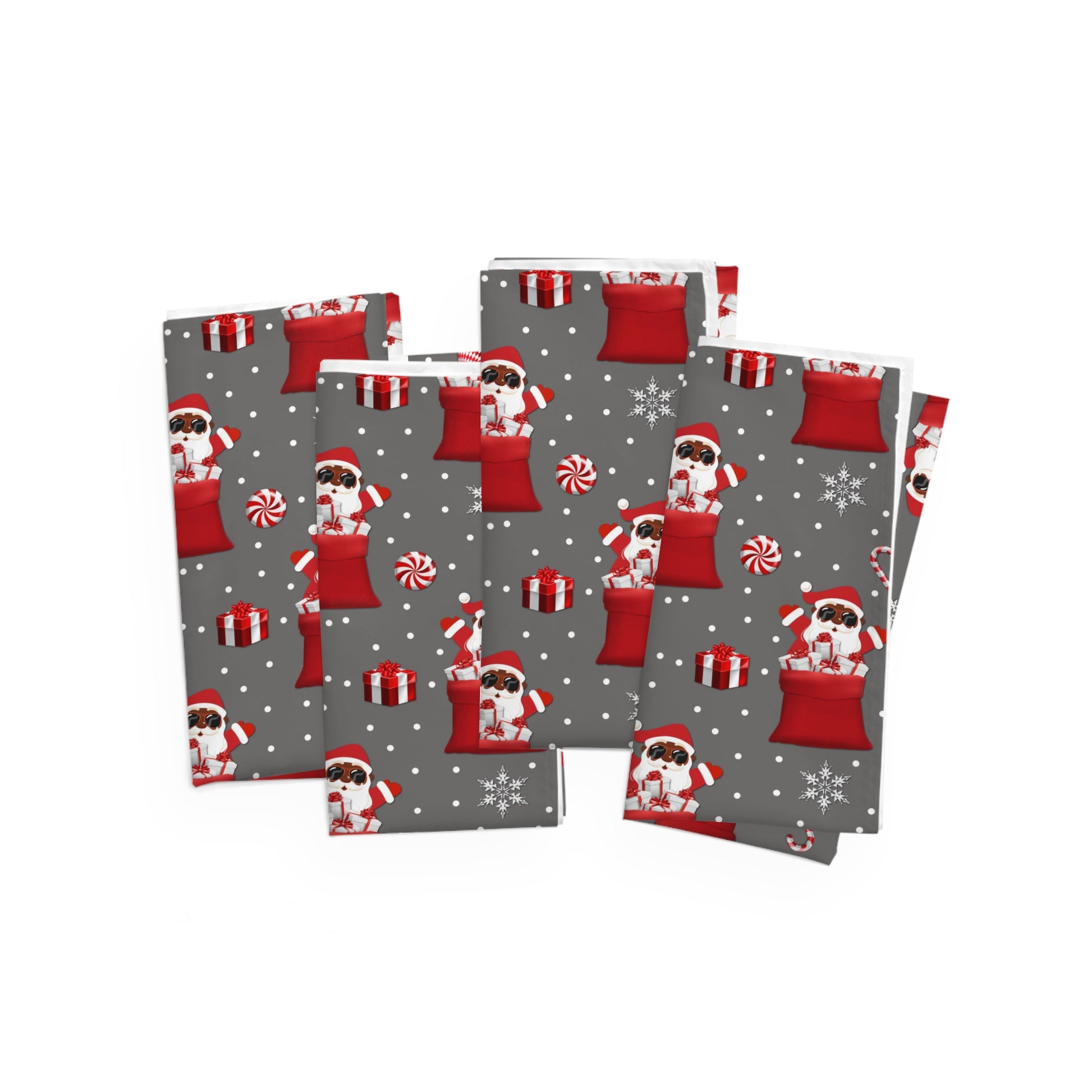 Deck Your Dining Table with Exclusive Christmas Santa Napkins