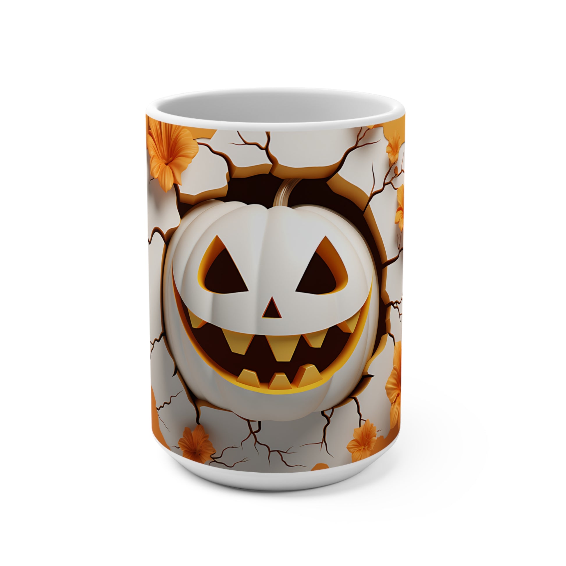 3D Hocus Pocus Spooky Season Halloween Pumpkin Big Coffee Mug