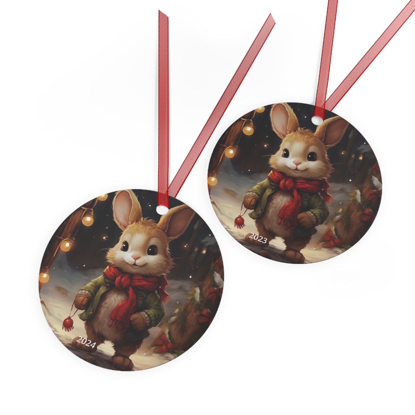 Exclusive Warm & Cozy Friends Ornament, (Style 4)