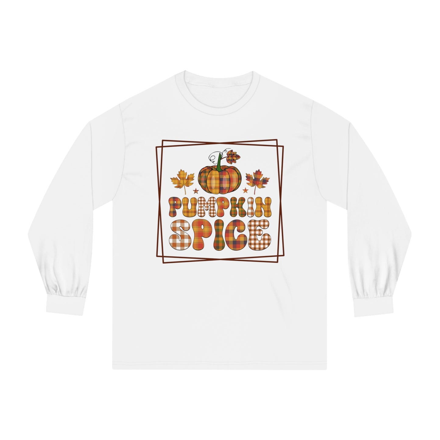 Fall Pumpkin Spice Cozy Colors Long Sleeve Shirt - Brand63