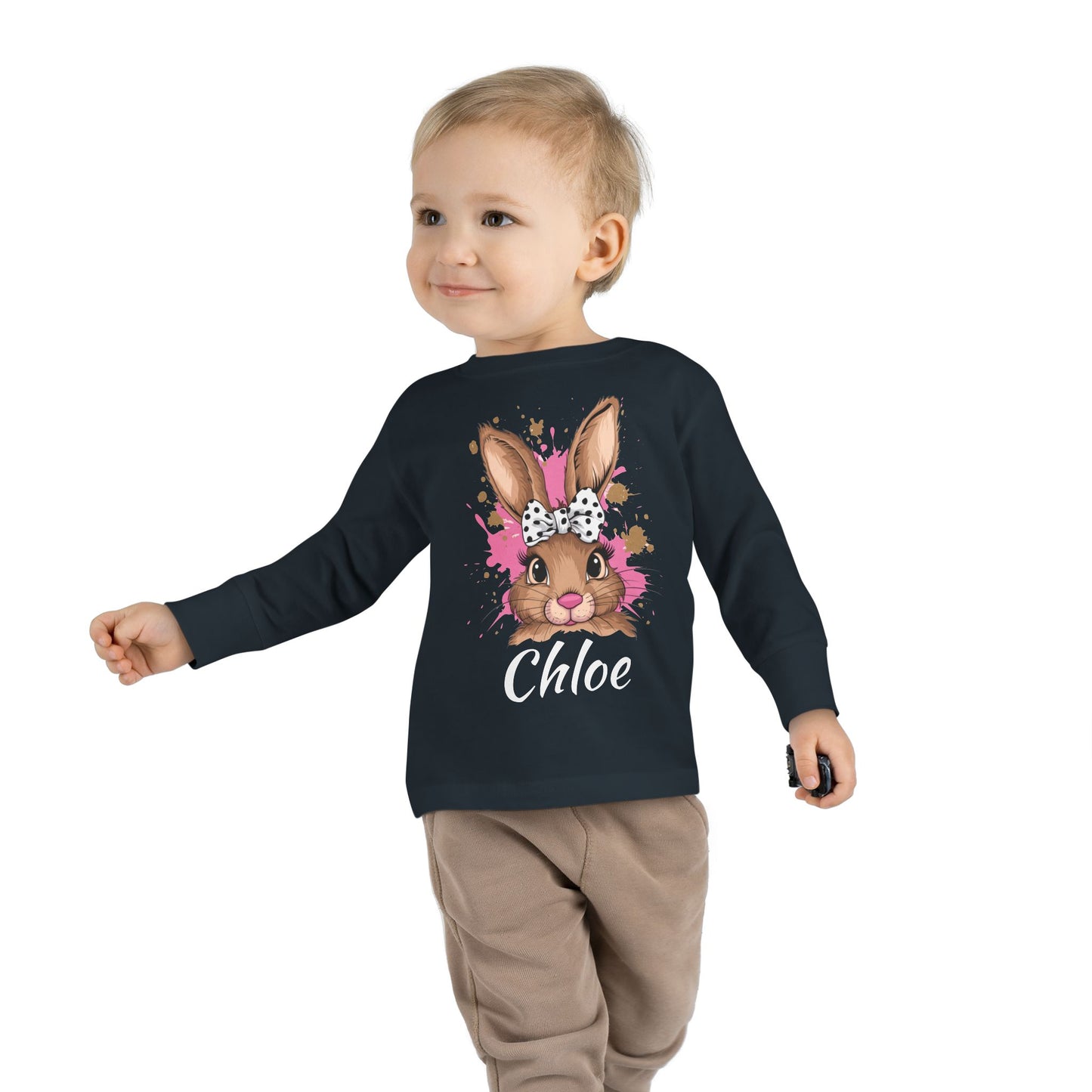 Personalized Easter Bunny Toddler Tee