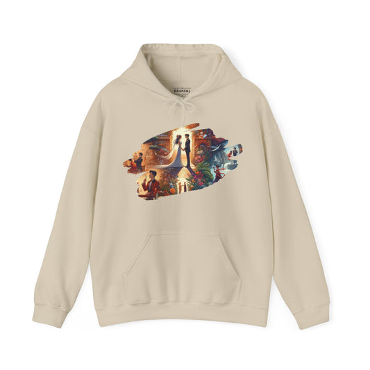 Mosaic Love Story Hoodie