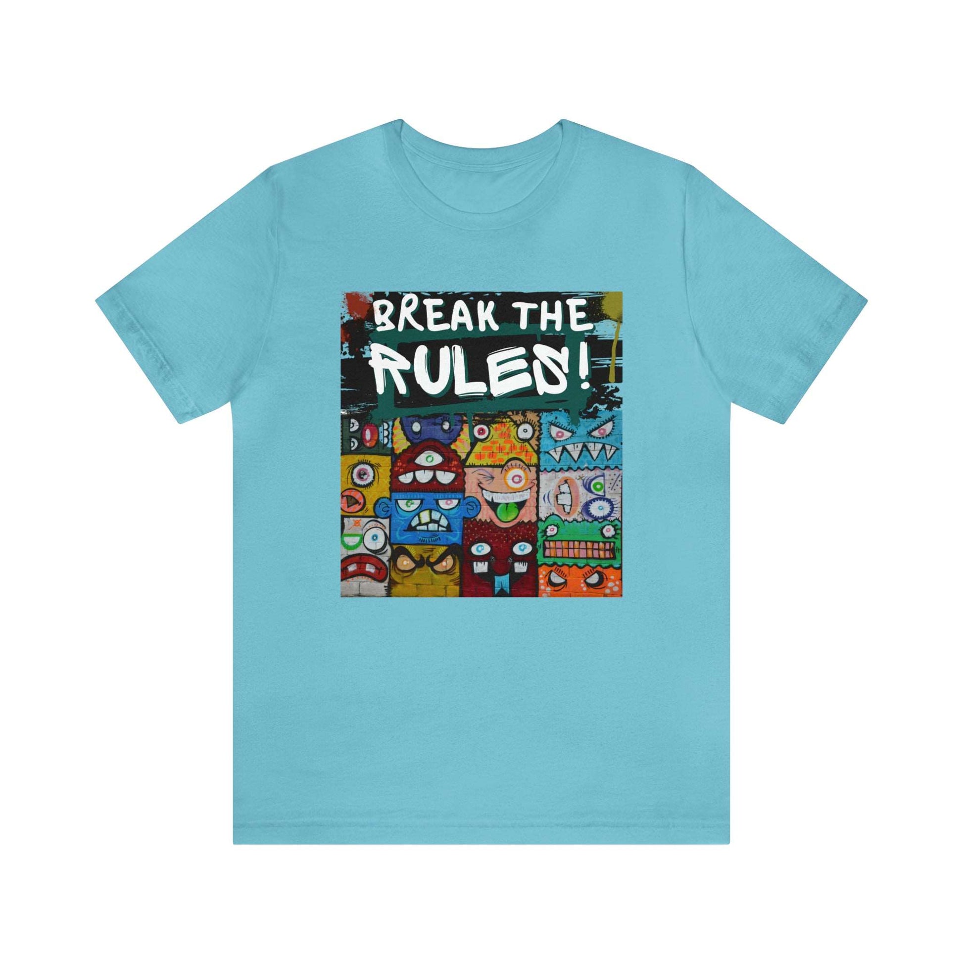 Break The Rules! -  Jersey T-Shirt - Brand63