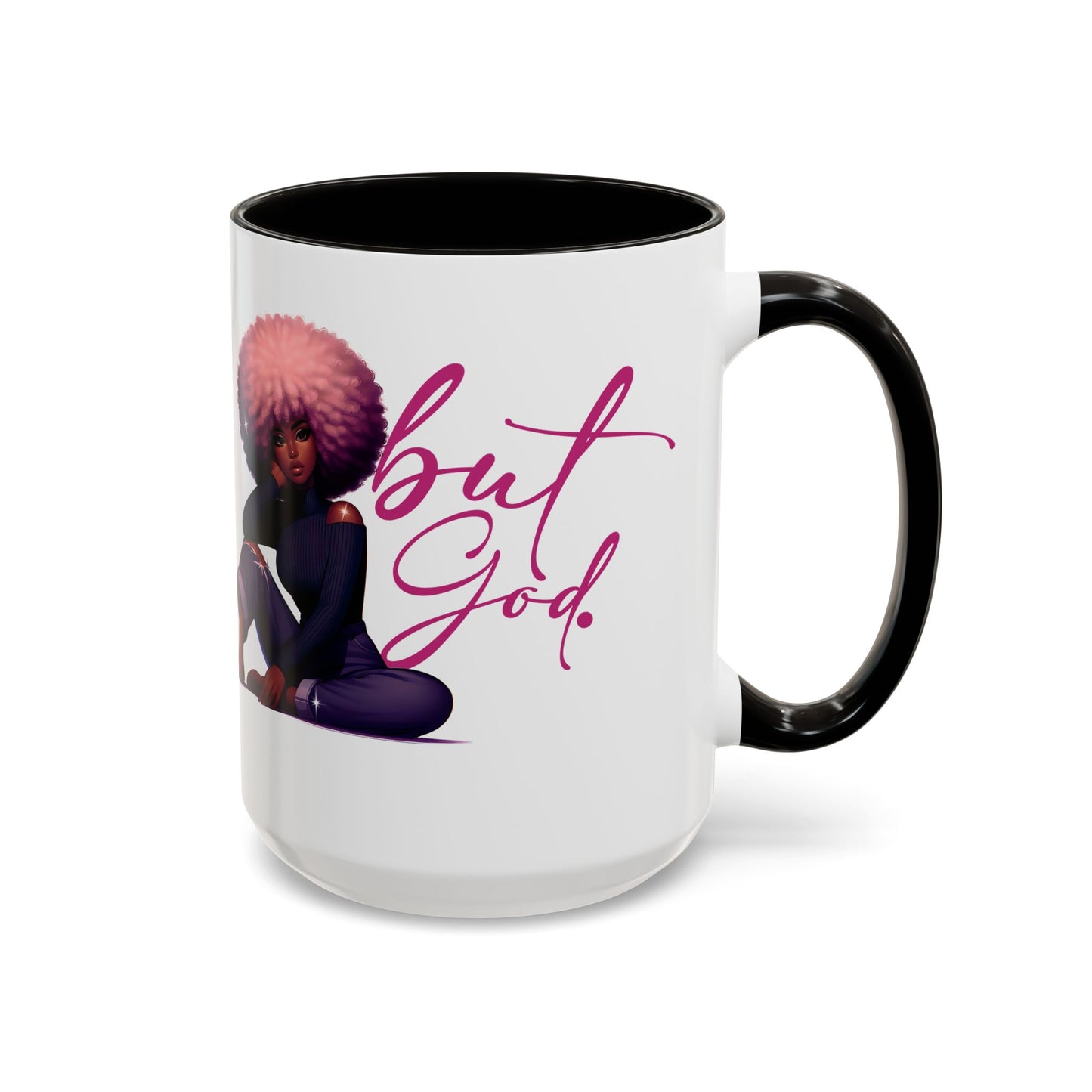 Afro-Chic "But God" Christian Affirmation Coffee Mug | Best Deals & Free Shipping | Best Deals & Free Shipping | Best Deals & Free Shipping