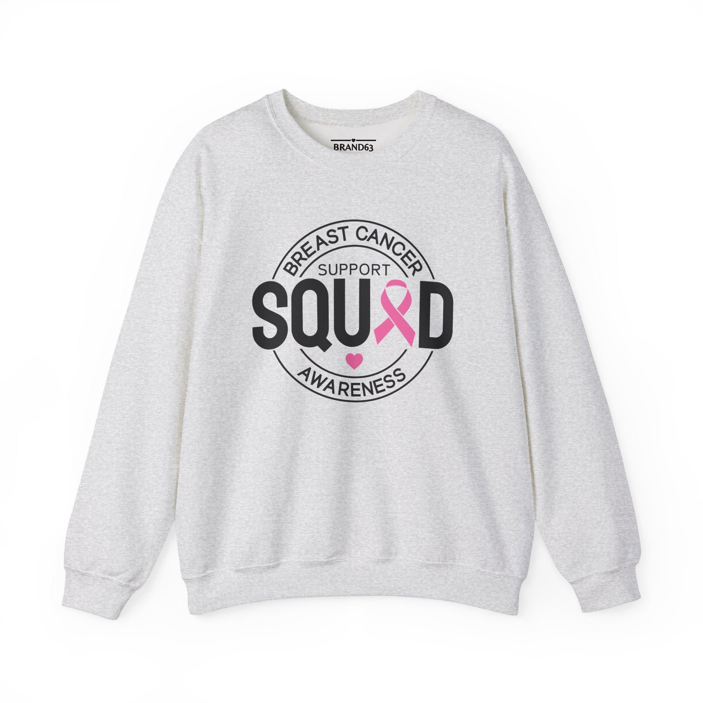 Breast Cancer Awareness Month Crewneck Sweatshirt | Support Squad Apparel