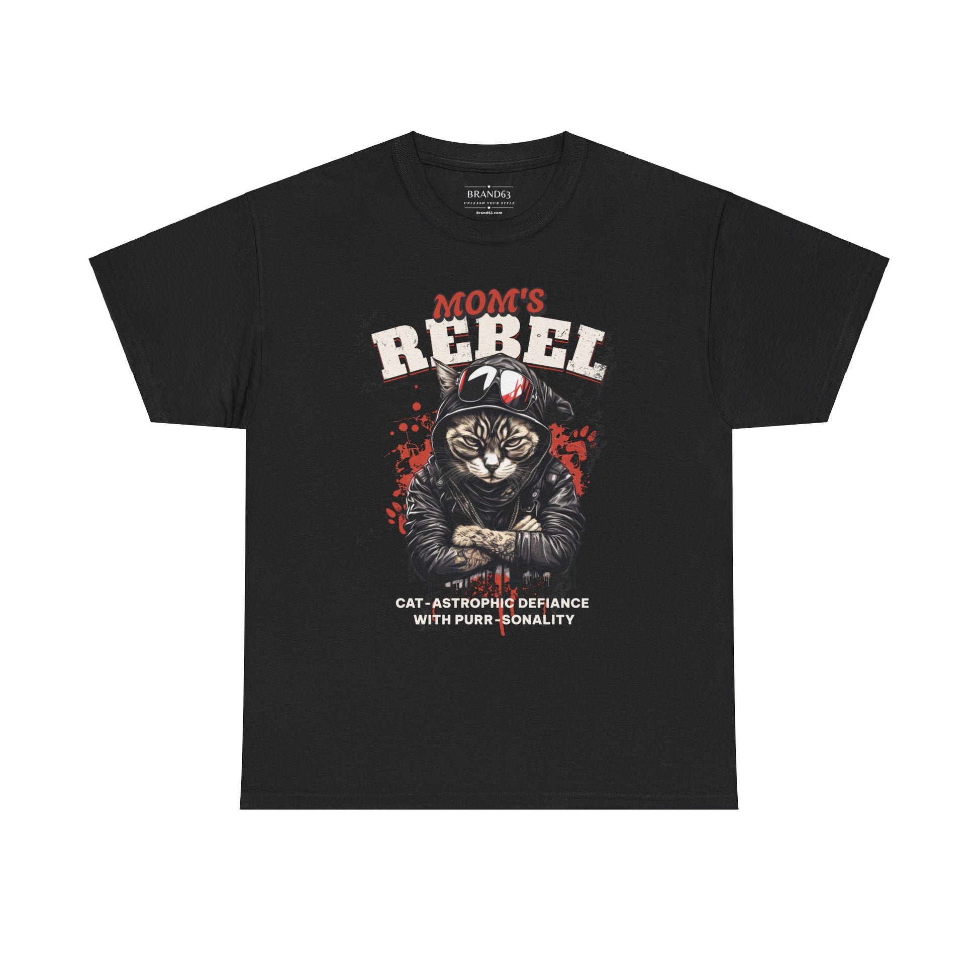 shop our exclusive cat rebel t-shirt. men's t-shirt, men's black t-shirt. black t-shirt for men.  Cat apparel, Cat shirt