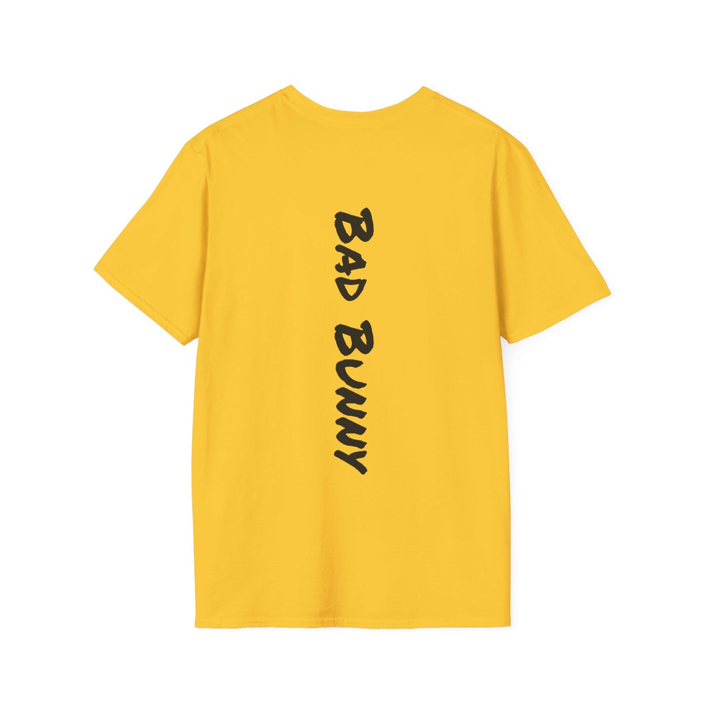 Bad Bunny inspired grey t-shirt with 'Break The Rules' slogan for spring break vacation wear, featuring free shipping. White Tshirt