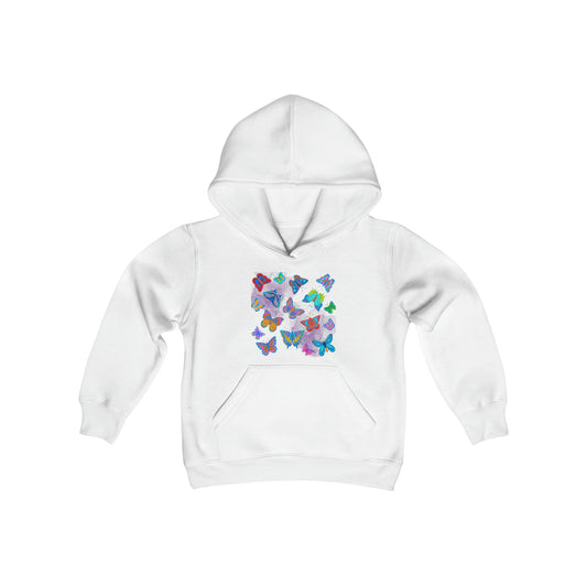 Butterfly-WishesKids Hoodie | Youth Heavy Blend Hooded Sweatshirt