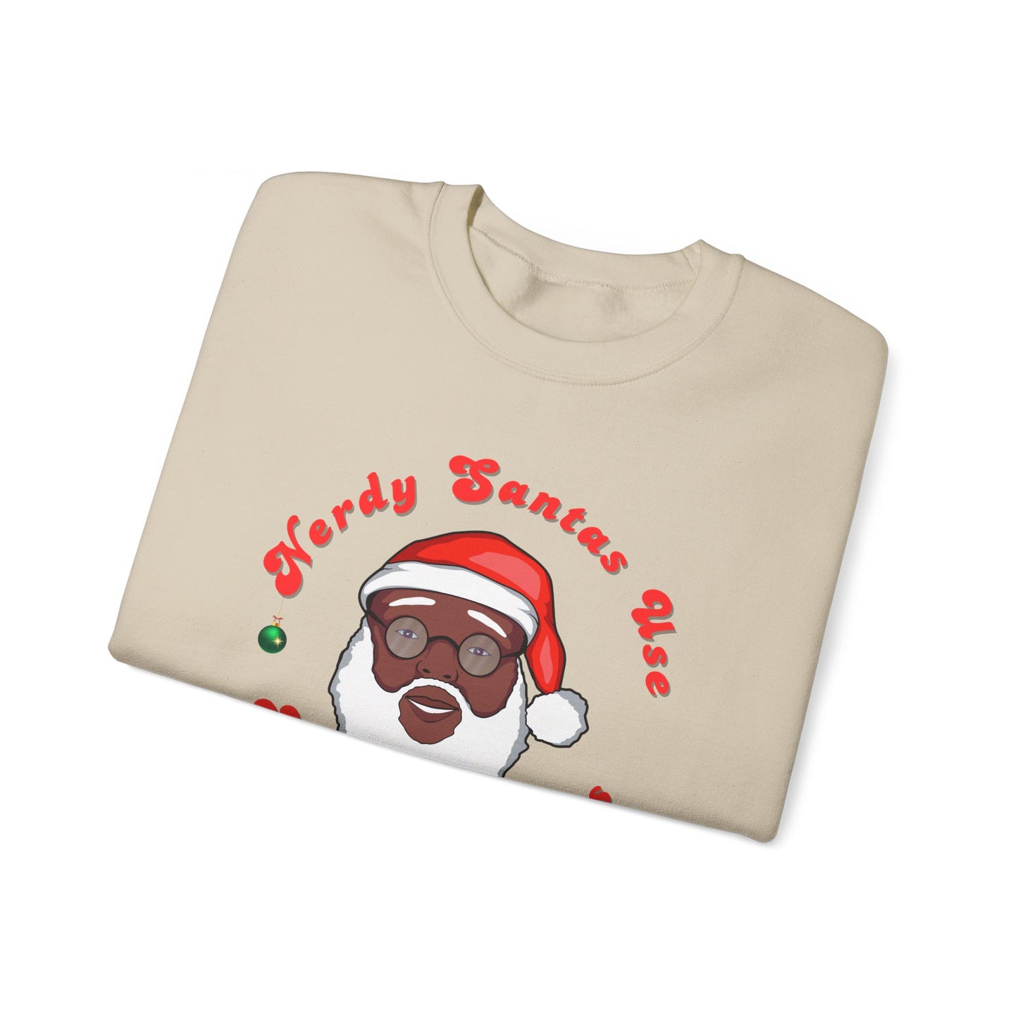 Nerdy Santas Christmas Sweatshirt