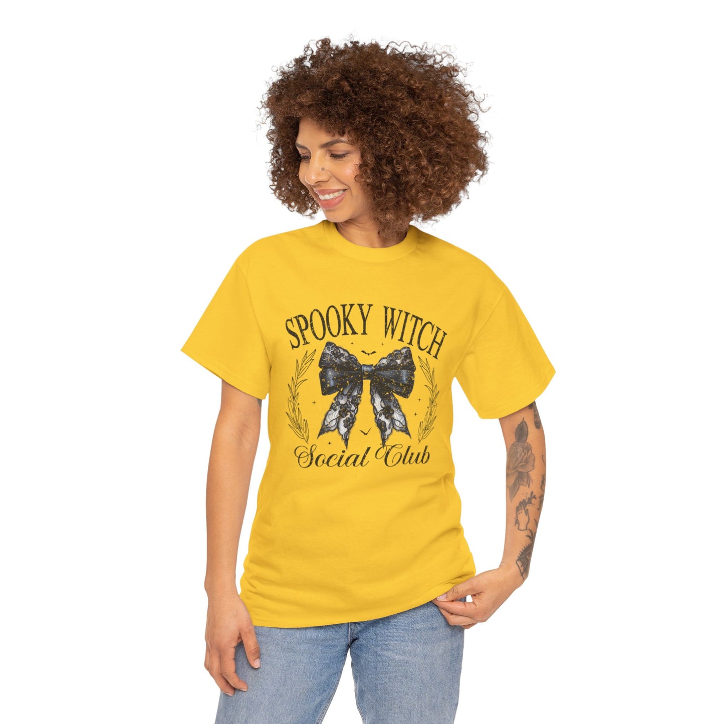 Spooky Witch Social Club Halloween T-Shirt