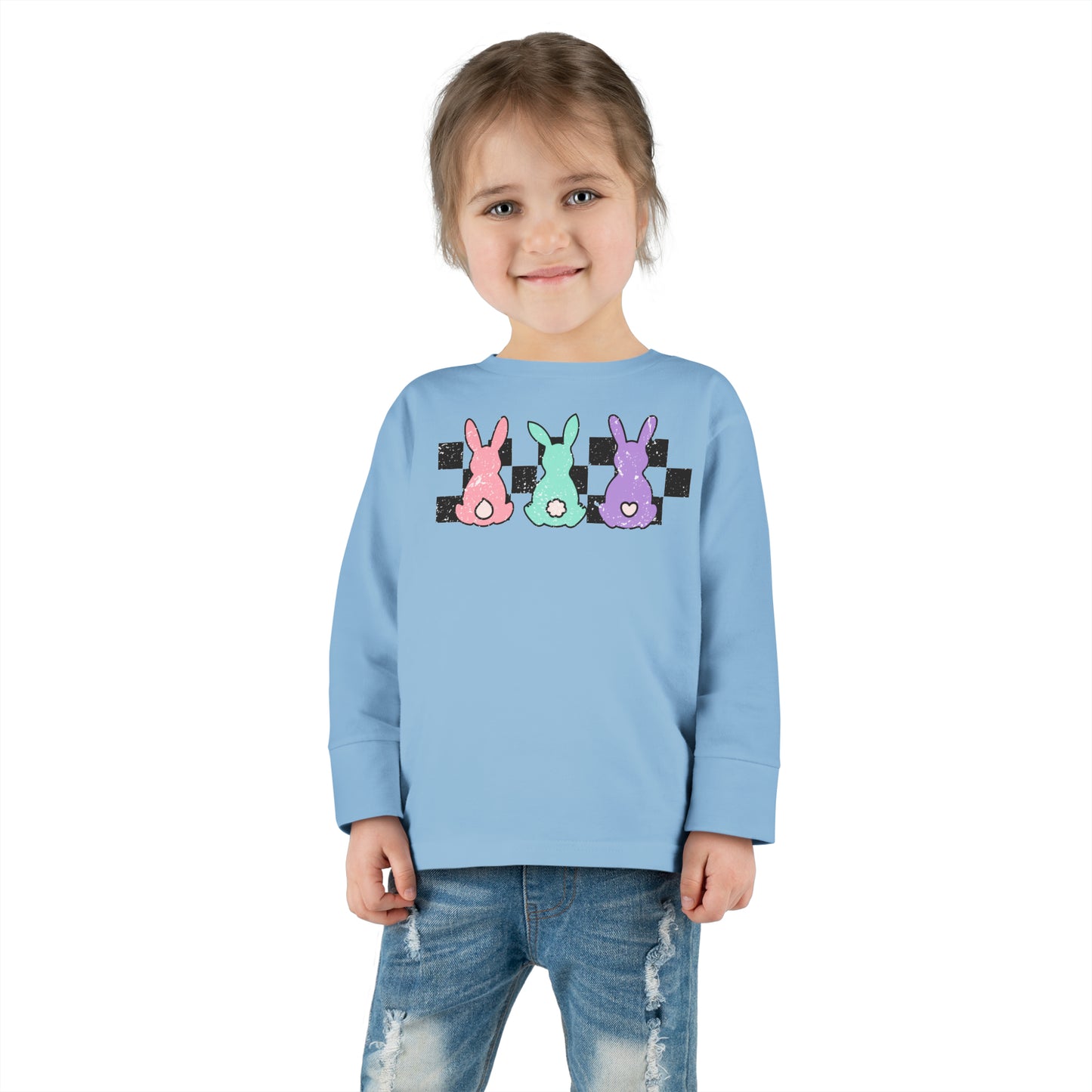 Easter Bunny Parade Toddler Long-Sleeve Shirt