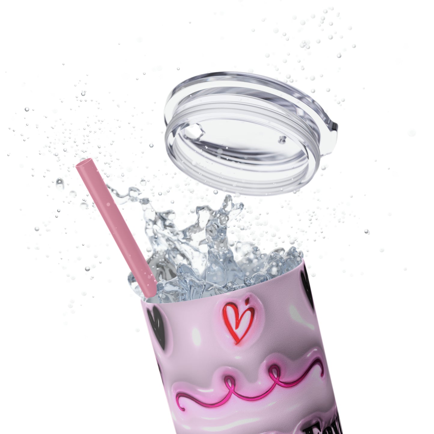 Valentine's Day Dirty Thoughts Skinny Tumbler