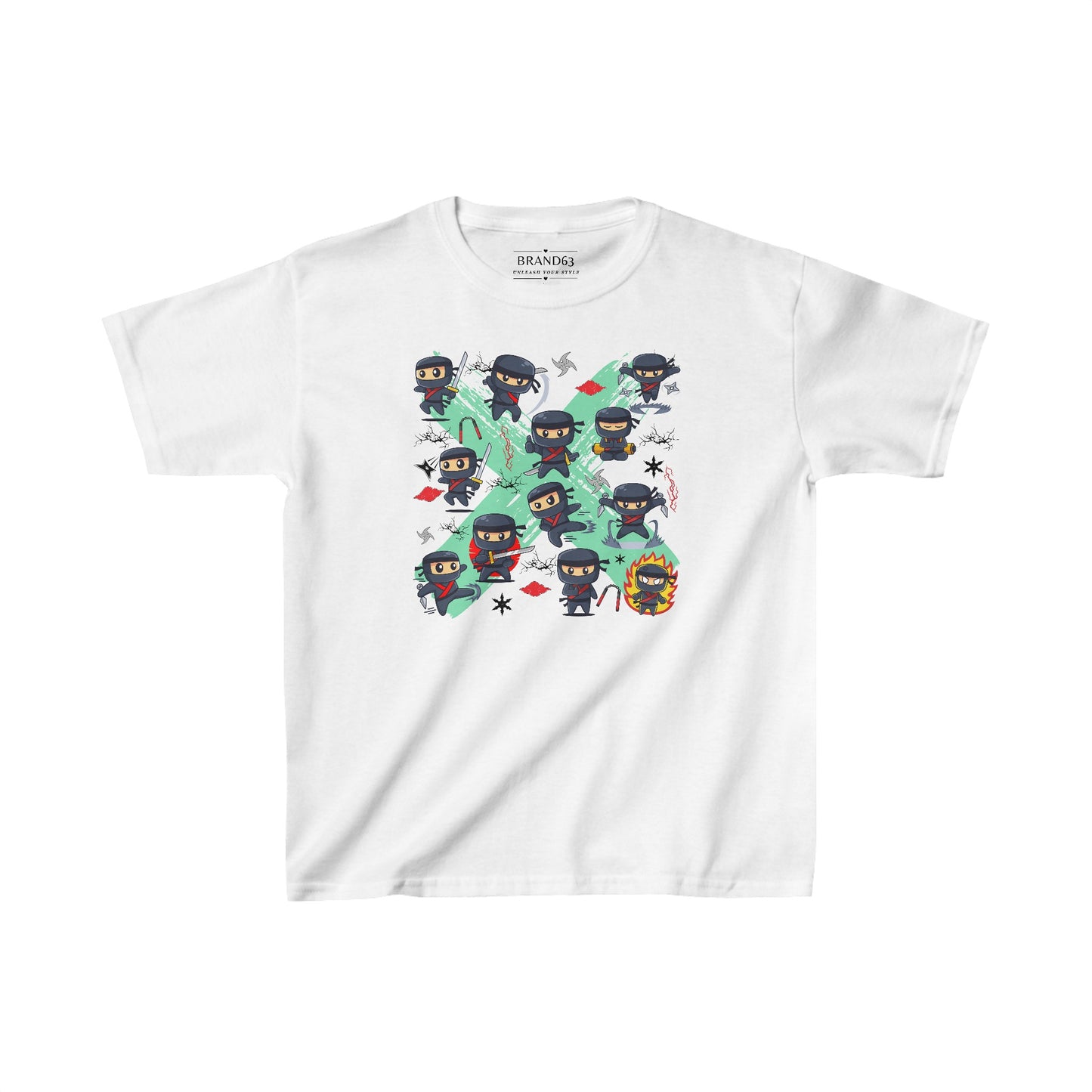 Ninja Warriors Kids Cotton T-Shirt