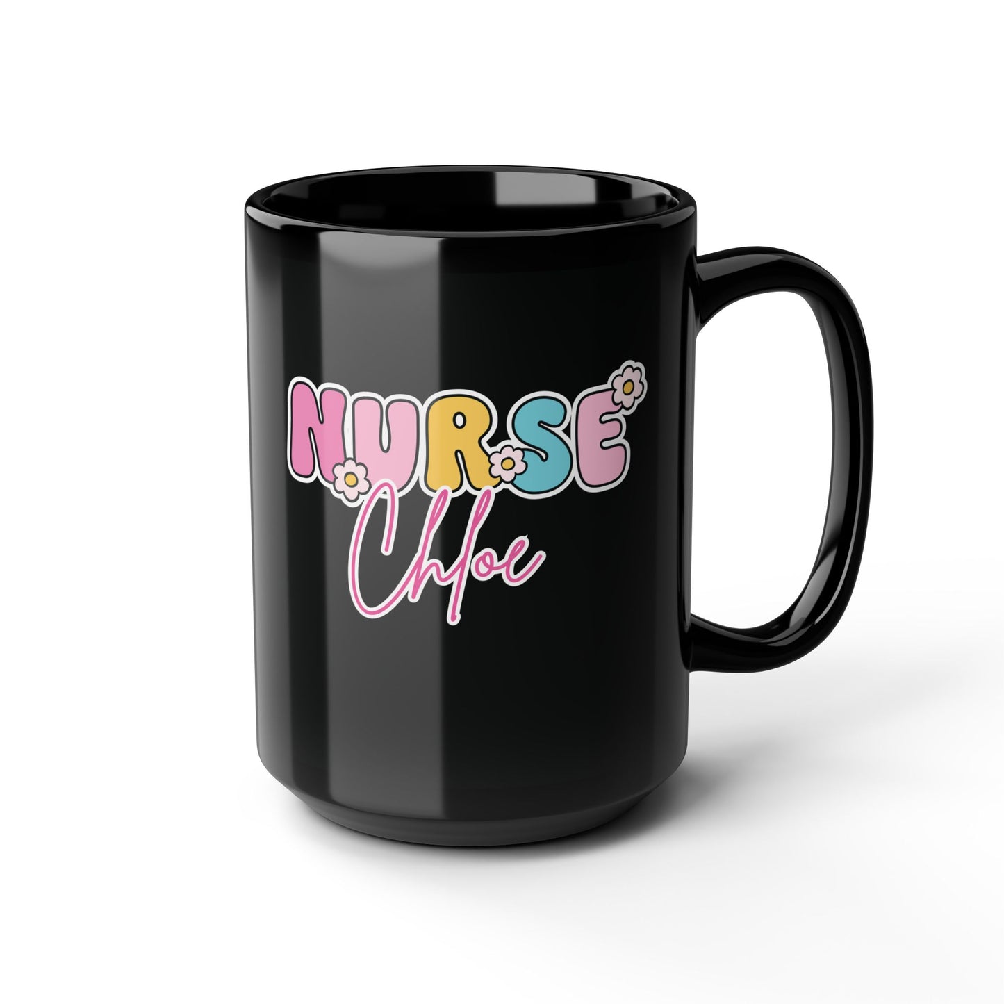 Personalized Nurse Mug - Your Name On A Cute Coffee Mug