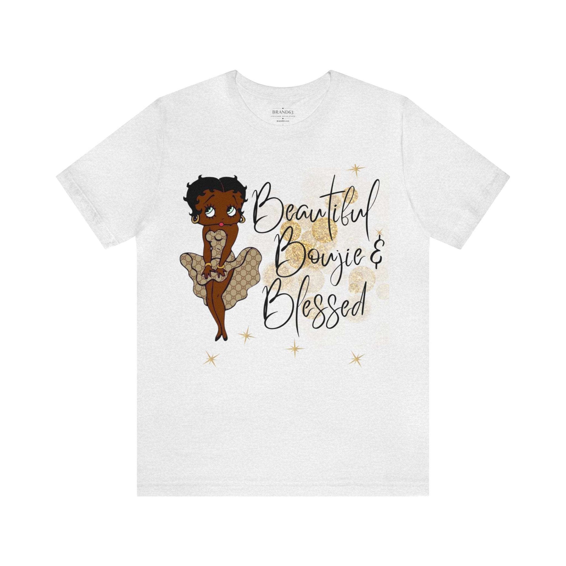 Brand63, African American Betty-Boop tshirt, Celebrate Black History, culture Pride, Boujie tee, Beautiful Black People. Blessed Black People, Apparel for Black People, Apparel for African Americans, Free Shipping, Fast Shipping. Save Money, Live Better