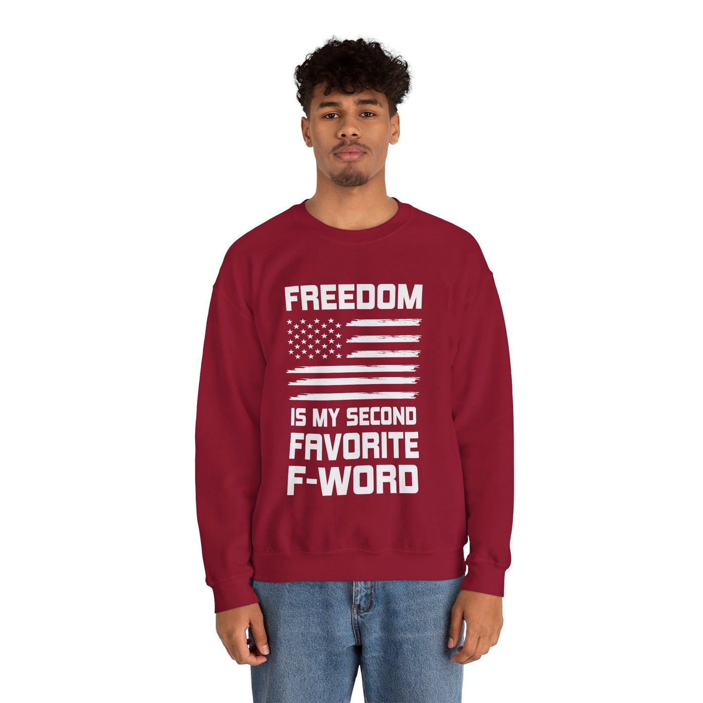 Freedom and F-Word Men's and Women Sweatshirt