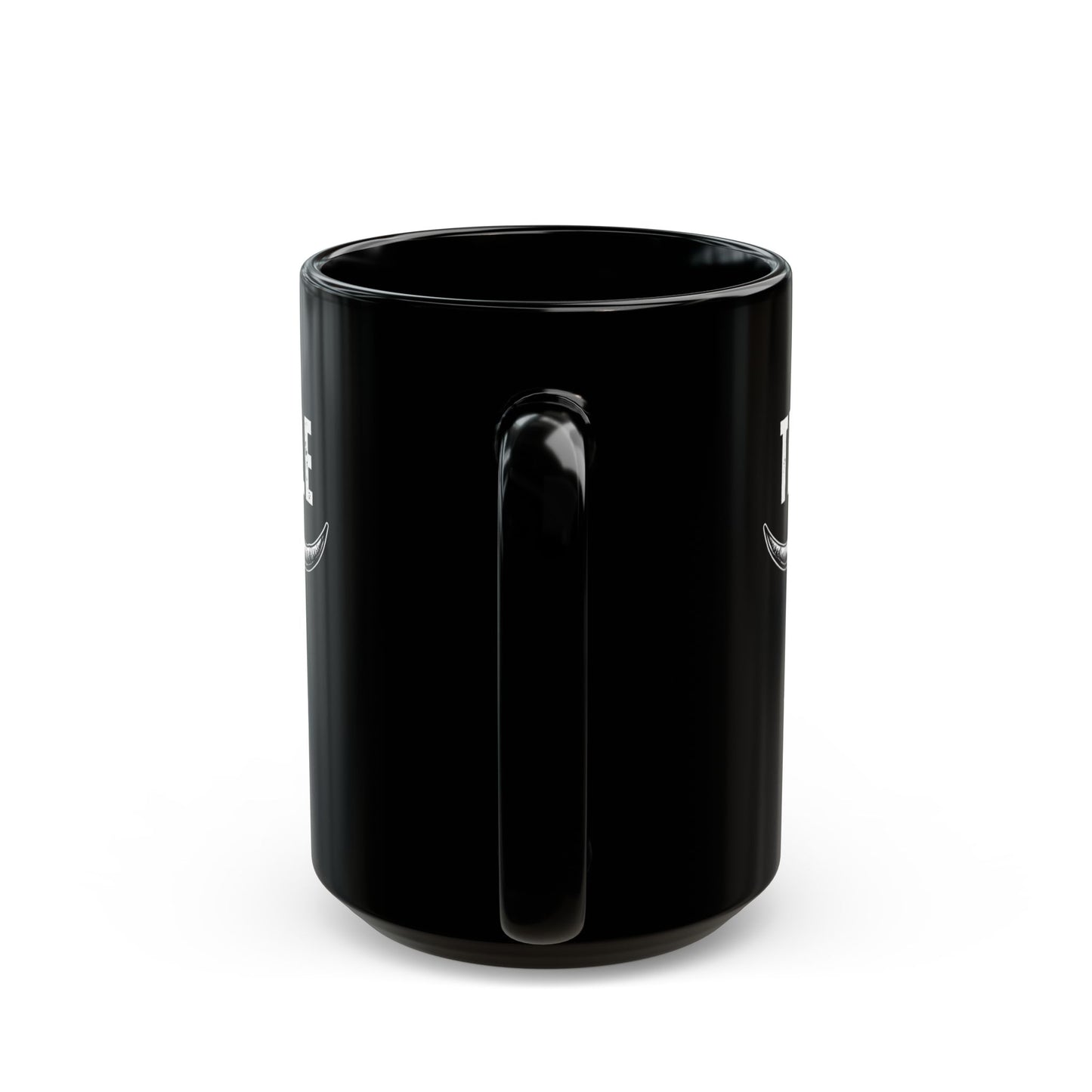 Faith-Inspired Black Mug | Big 15oz Coffee Cup