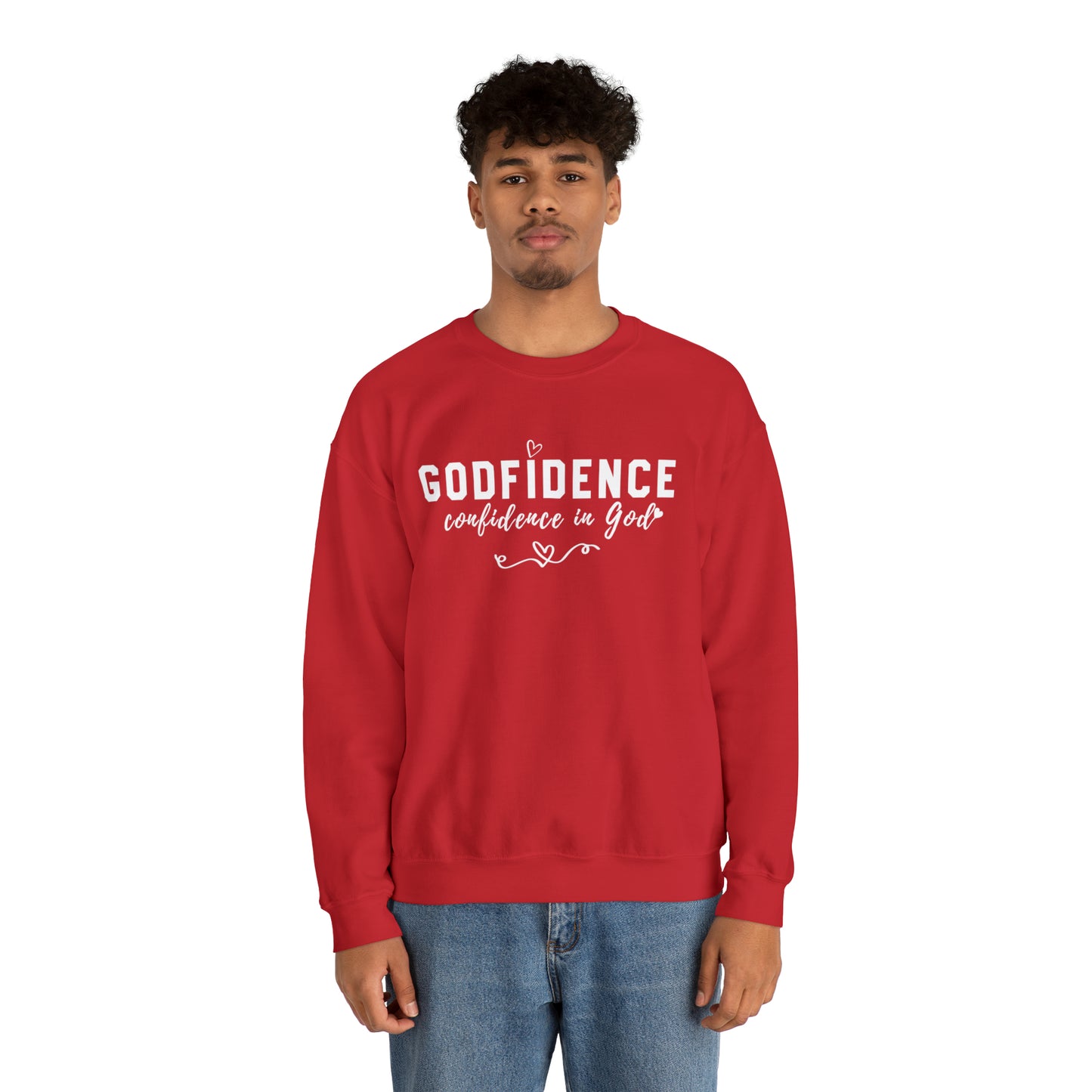 Confidence In God Christian Sweatshirt | Religious Wear