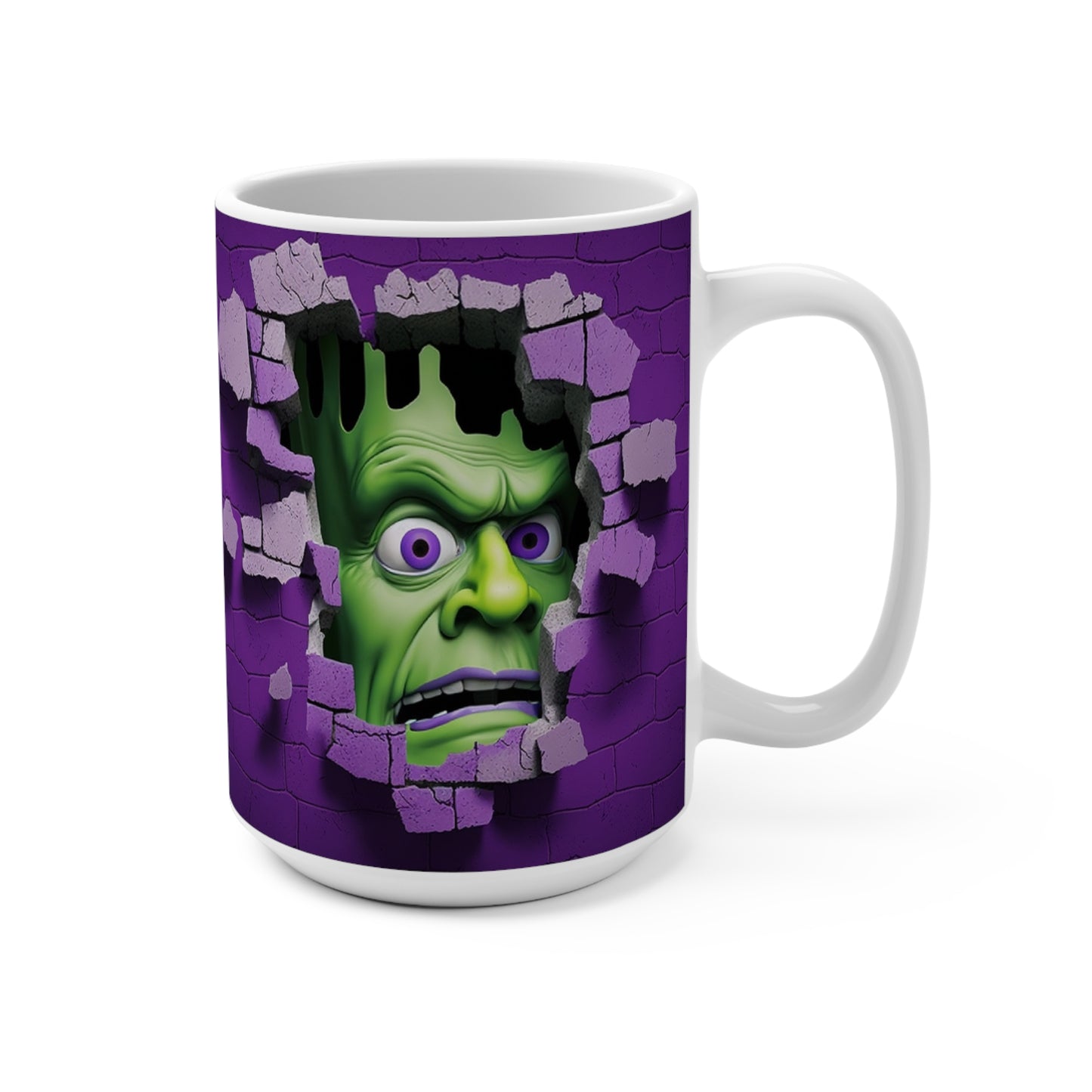 3D Hocus Pocus Spooky Season Halloween Frankenstein Big Coffee Mug