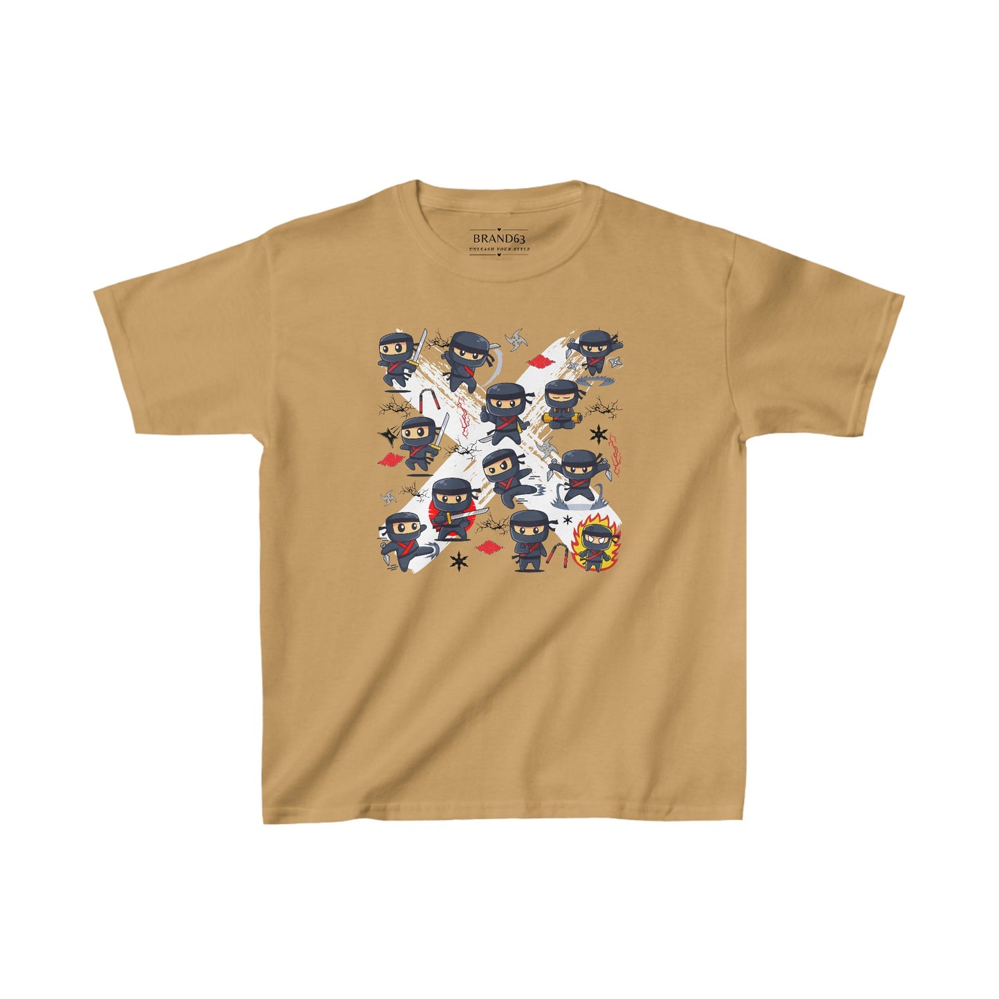 Ninja Warriors Kids Cotton T-Shirt