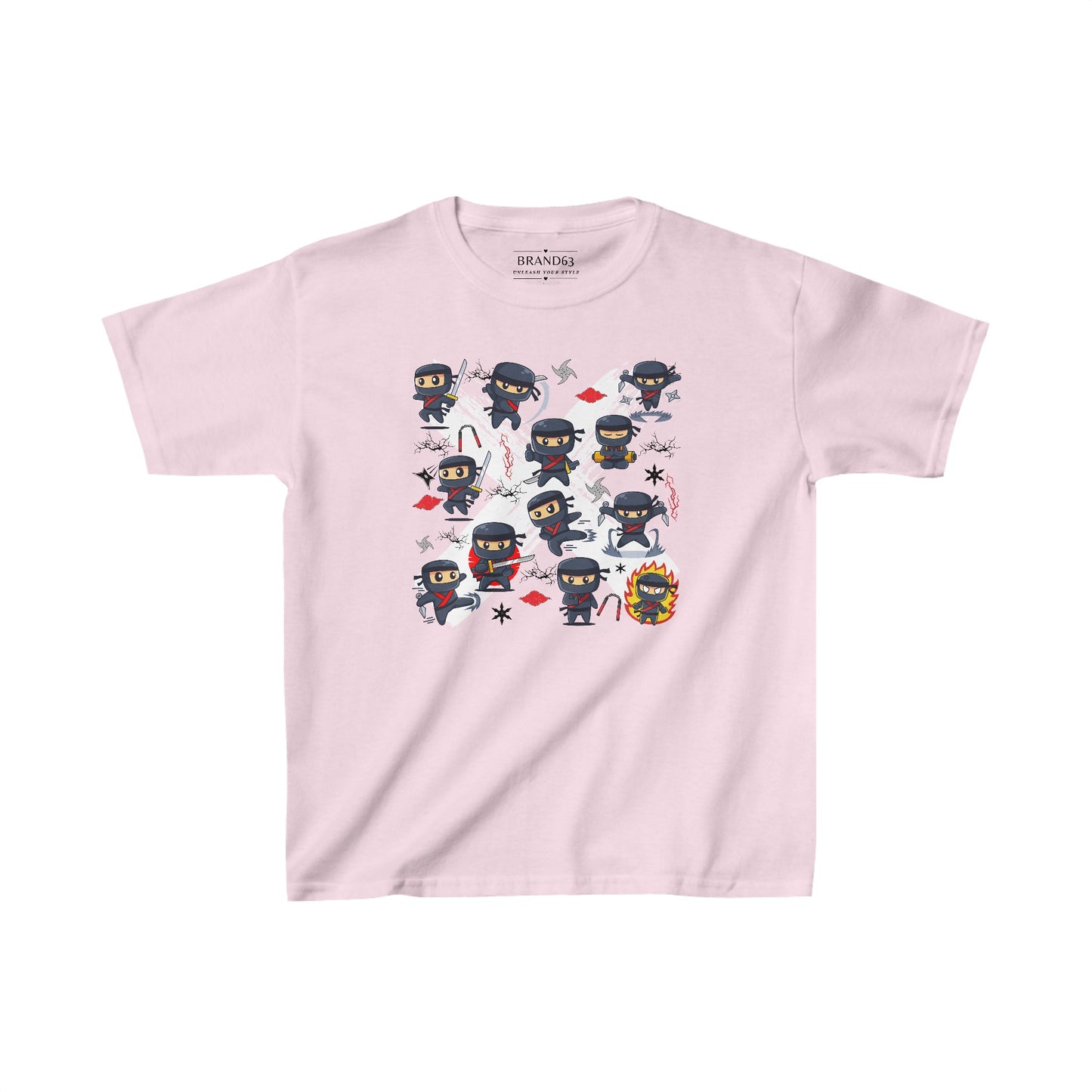 Ninja Warriors Kids Cotton T-Shirt