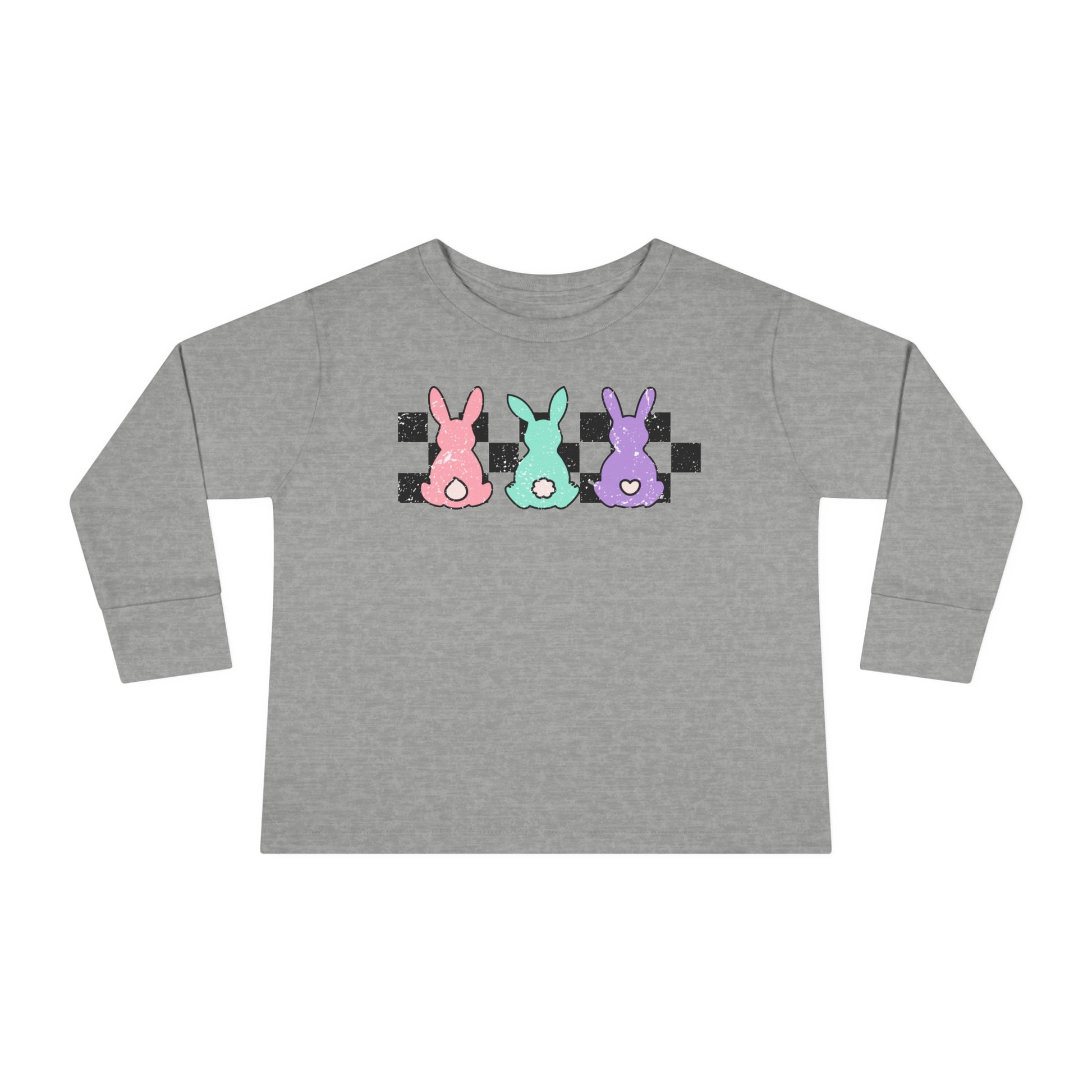 Shop our Toddler Easter Bunny Sweatshirt and shirt Sale. Comfortable Easter Egg Hunt Apparel.