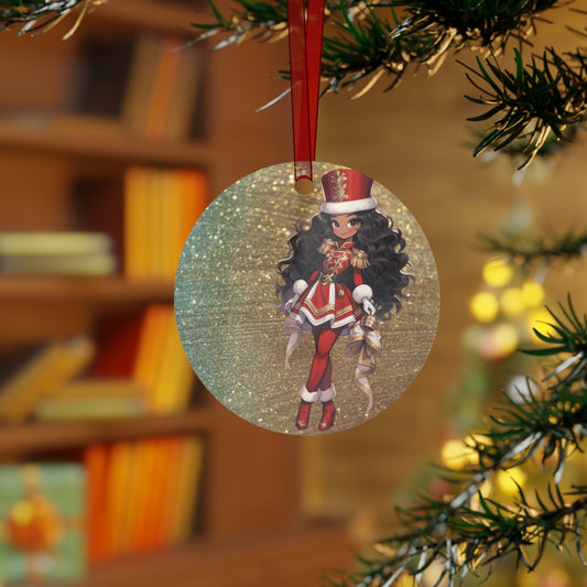 Exclusive Black Nutcracker Diva Ornament (Style 2)