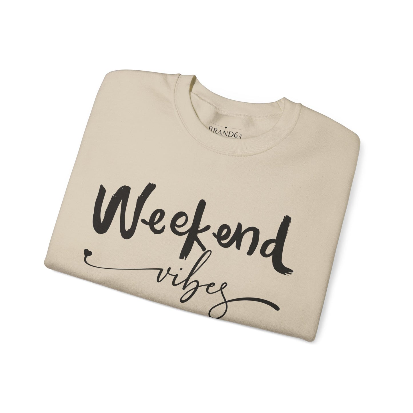 Stay Toasty with 'Weekend Vibes' Crewneck - Comfort Meets Cool! Clothing Sale. Start Your Weekend while saving money. Get the Weekend Vibes Graphic Design Sweatshirt while it's on SALE. Weekend Vibes Sweatshirt, Cozy Crewneck, Casual Style, Double-Needle Stitching, Ribbed Knit Collar, No Itch Seams, Cotton Blend, Graphic Sweatshirt.  Enjoy Life Save Money. Better than Amazon.com. Better Than Walmart.com. Better Thank Target.com. Etsy Find. Shop Small Business, Women Owned Business.  Sales Near Me.