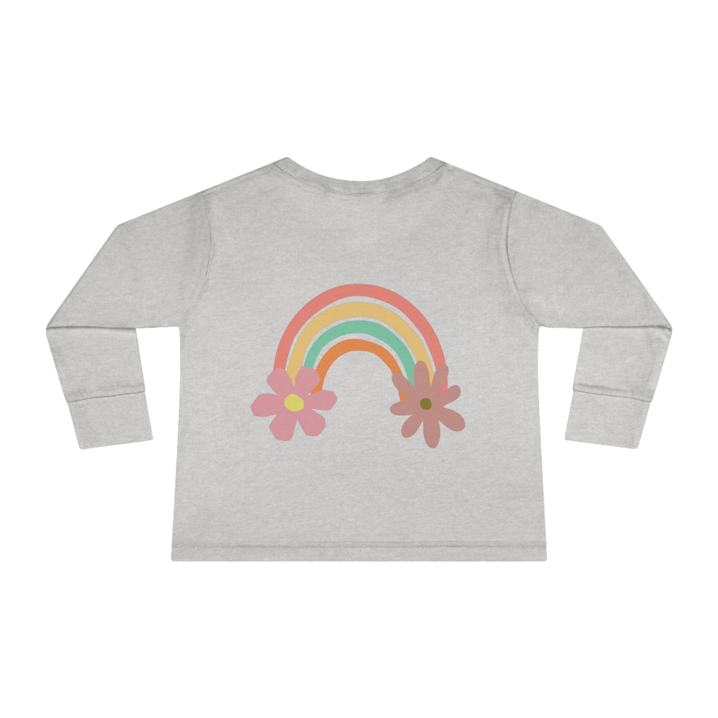 Rainbow kids long sleeve shirt, flower children shirts, free shipping, Brand63, kids apparel, Chrildrens clothes, childrens clothing sale