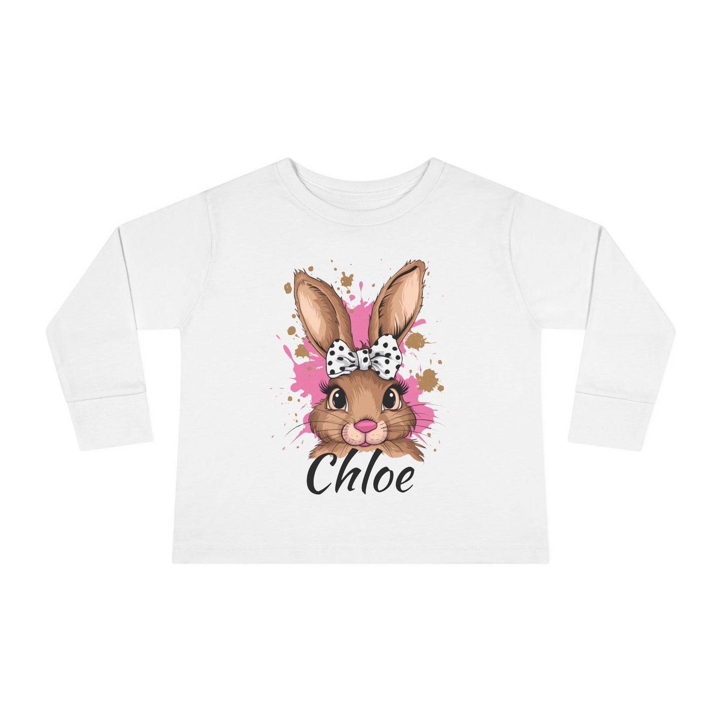 Personalized Easter Bunny Toddler Tee