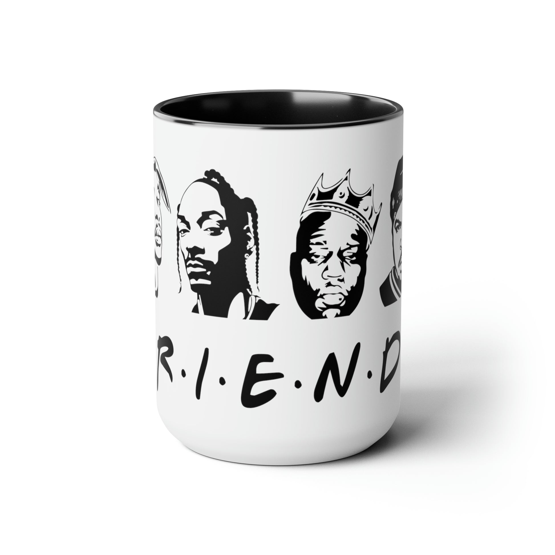 Tupac-Snoop-Dogg-The-Notorious-BIG-ICE-CUBE-15 oz ceramic mug-Legendary-Rappers-Cup