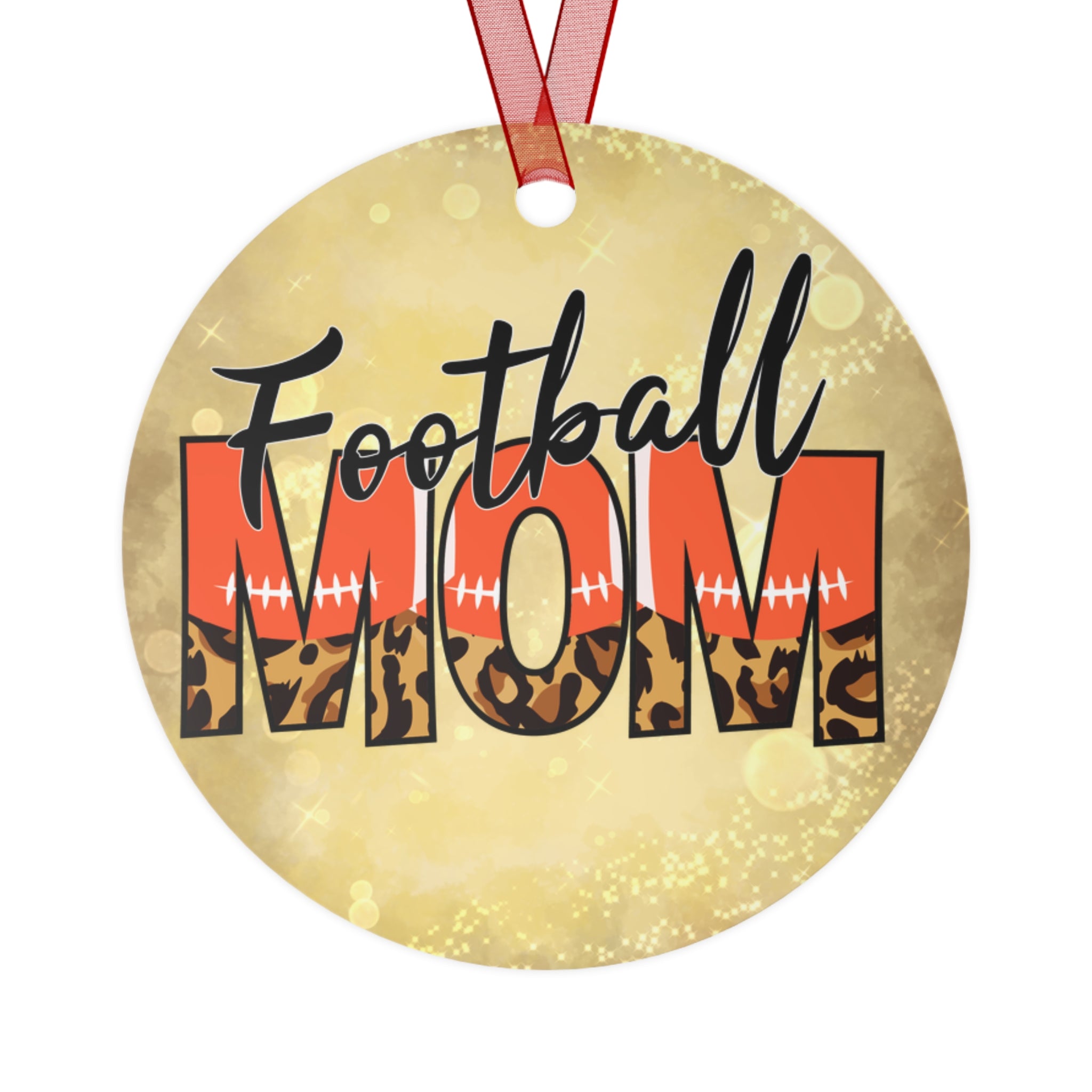 Football Mom Christmas Tree Decor for mom's of football kids.