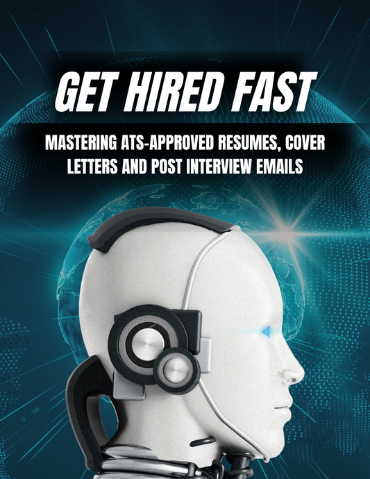 Get Hired Fast Mastering ATS-Approved Resumes, Cover Letters, and Post Interview Emails, Job Hunting, Job Help, Easy Job Search, Make Money, get Money fast, I need a job