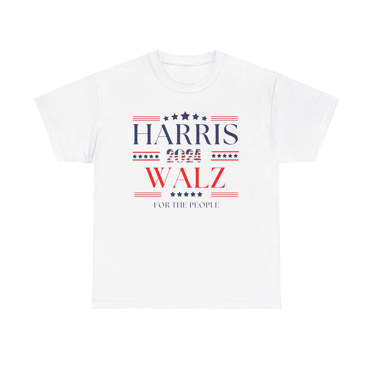 Harris Walz 2024 Campaign T-Shirt Front View