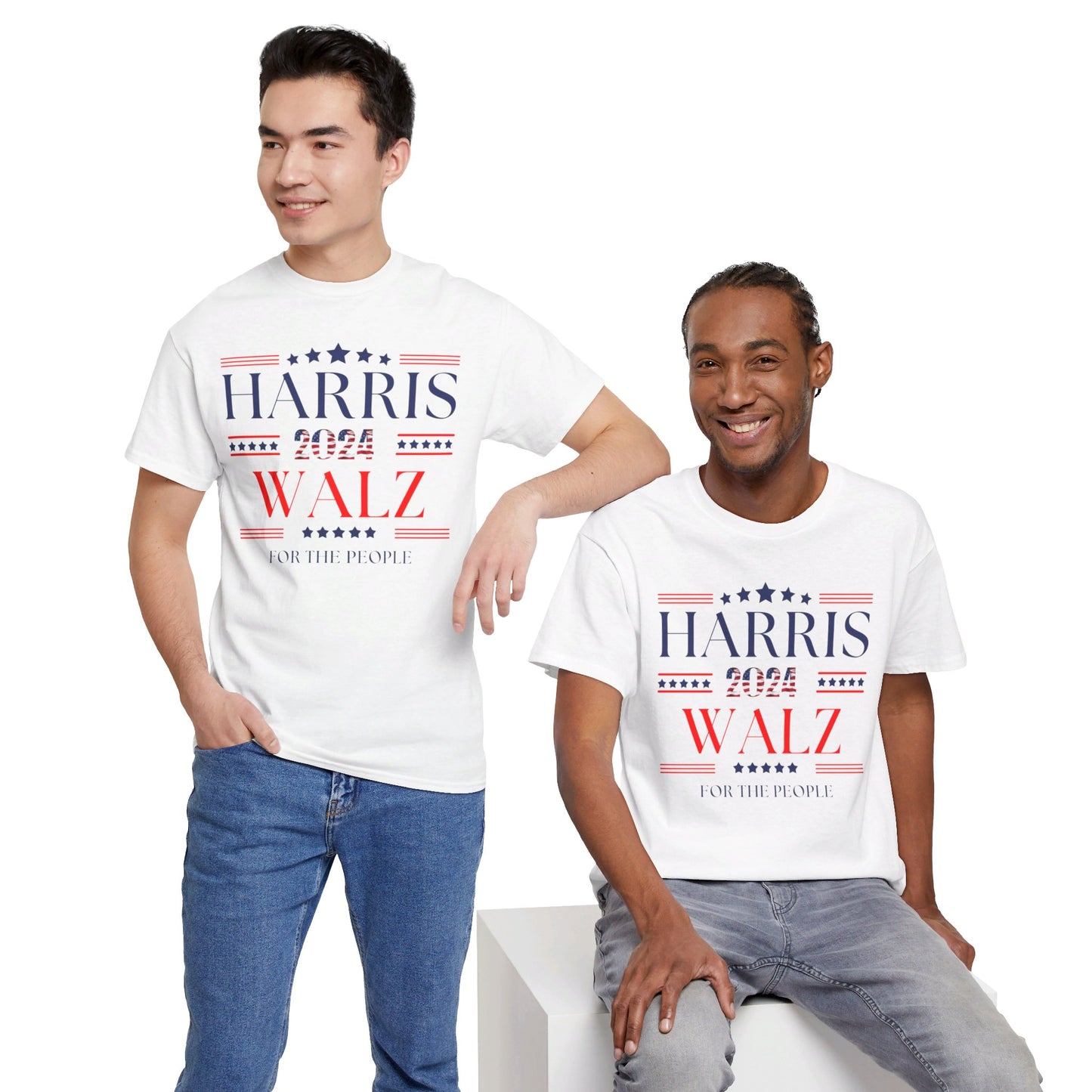 Madam President, Harris Campaign White Tee