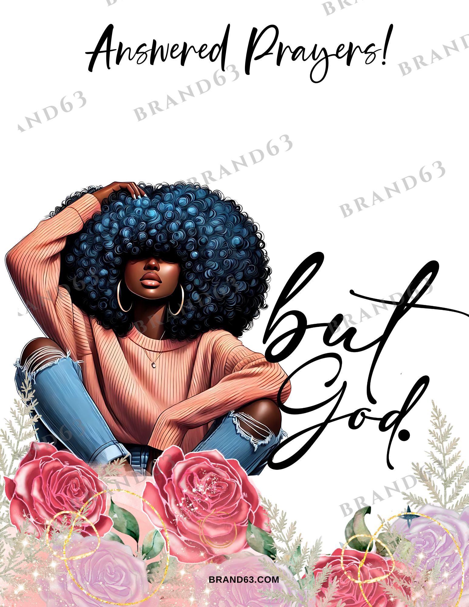 Prayer Journal for Black Women, Instant Download Praise & Worship Book, Black History