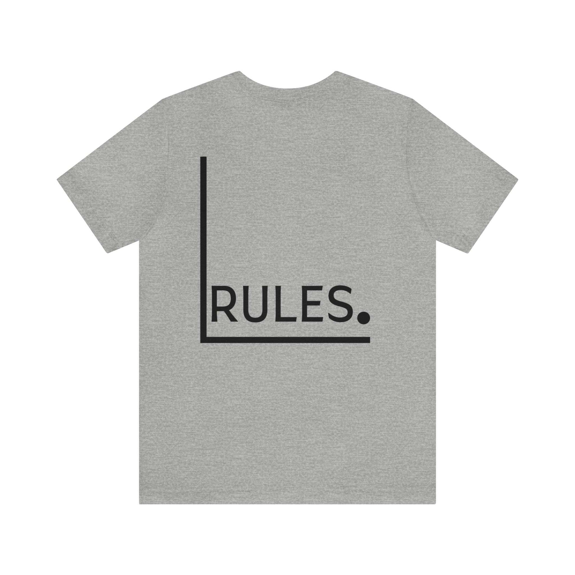 Break The Rules! -  Jersey T-Shirt - Brand63