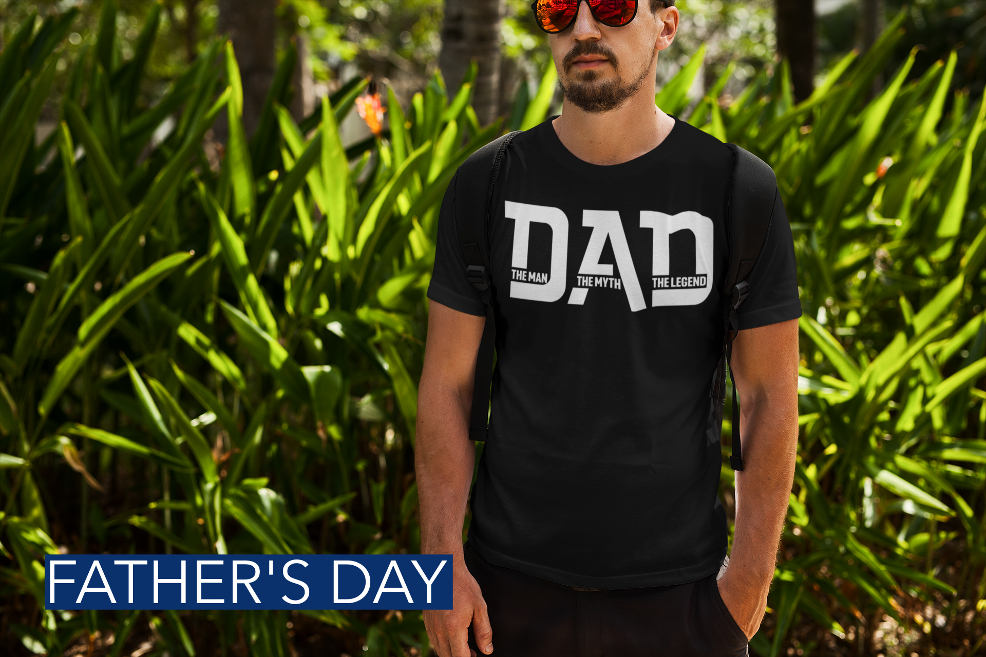 Father's Day T-Shirt | DAD, The Man The Myth The Legend | Soft-Style 100% Cotton Shirt, Brand63.com, Father's Day Sale, Father's Day Gift, Gifts For Dads