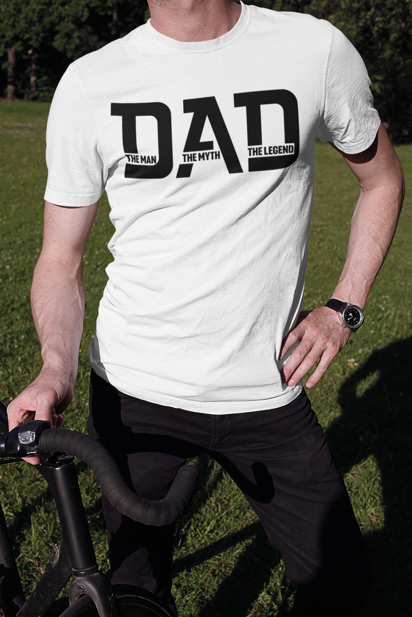 Father's Day T-Shirt | DAD, The Man The Myth The Legend | Soft-Style 100% Cotton Shirt, Brand63.com, Father's Day Sale, Father's Day Gift, Gifts For Dads