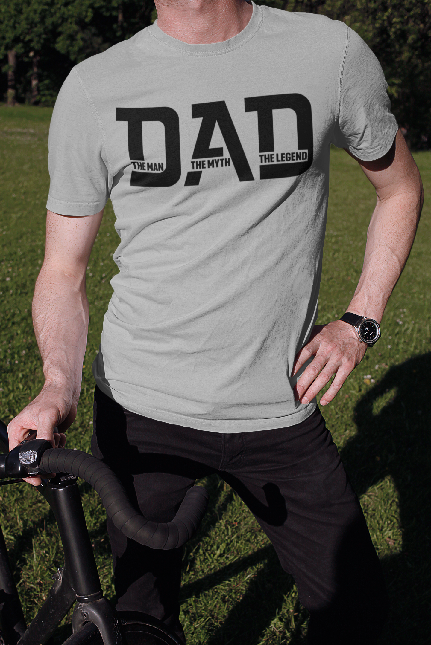 Father's Day T-Shirt | DAD, The Man The Myth The Legend | Soft-Style 100% Cotton Shirt, Brand63.com, Father's Day Sale, Father's Day Gift, Gifts For Dads