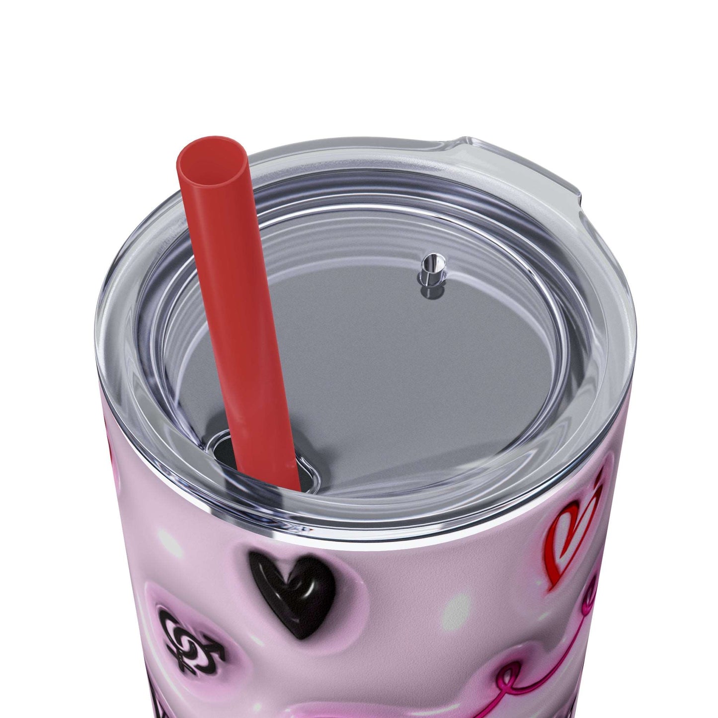 Valentine's Day Dirty Thoughts Skinny Tumbler